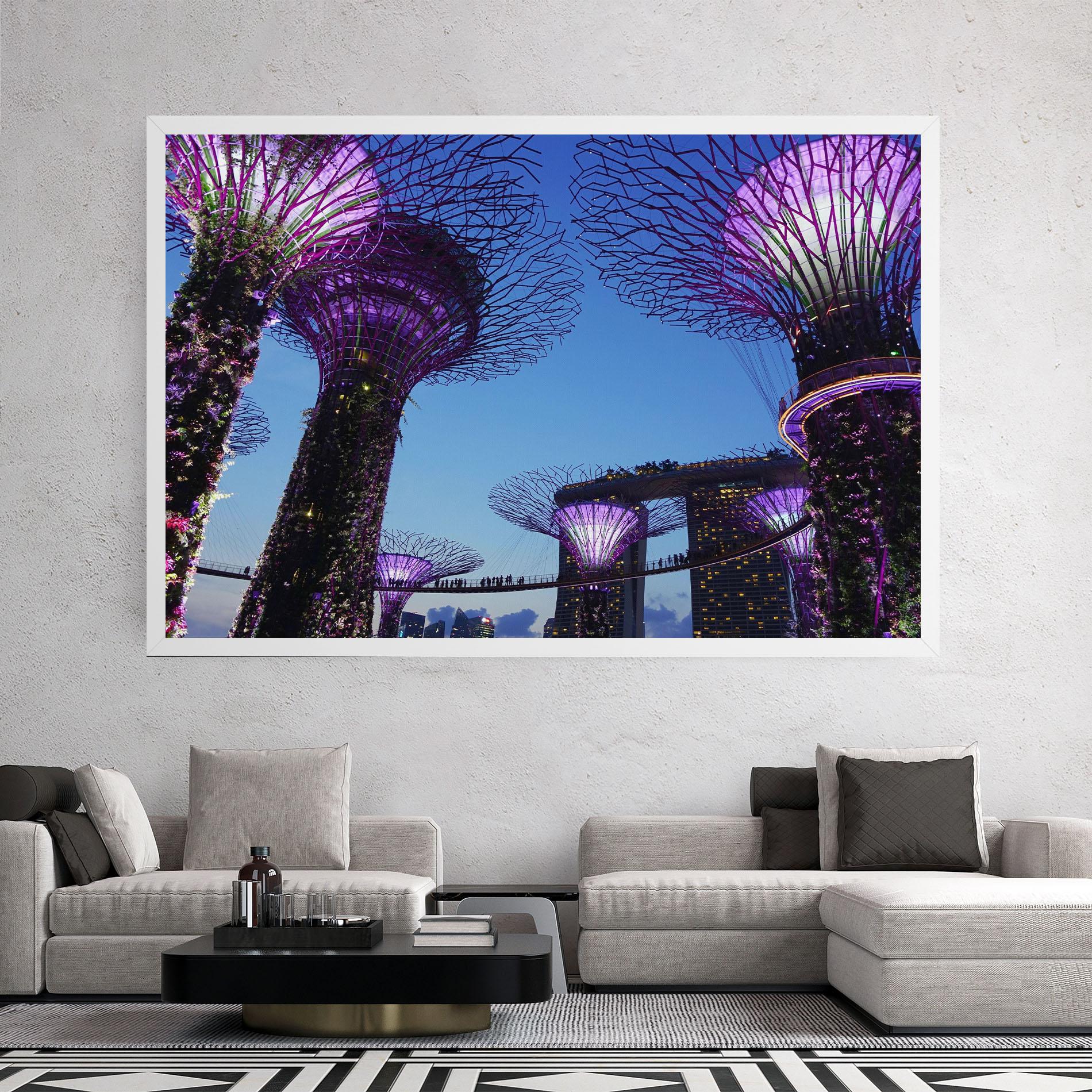 Tablou Canvas Gardens By The Bay mockup 2