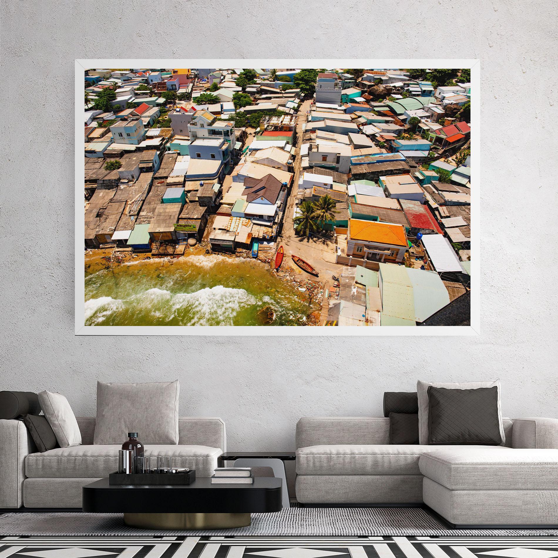 Tablou Canvas Vietnam Slums mockup 2
