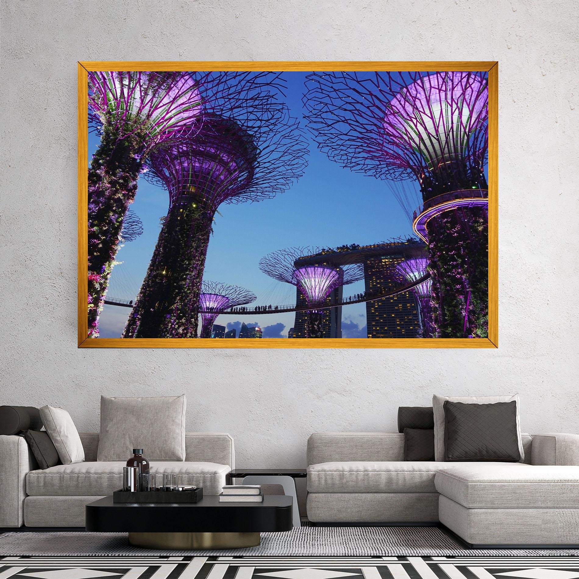 Tablou Canvas Gardens By The Bay mockup 2