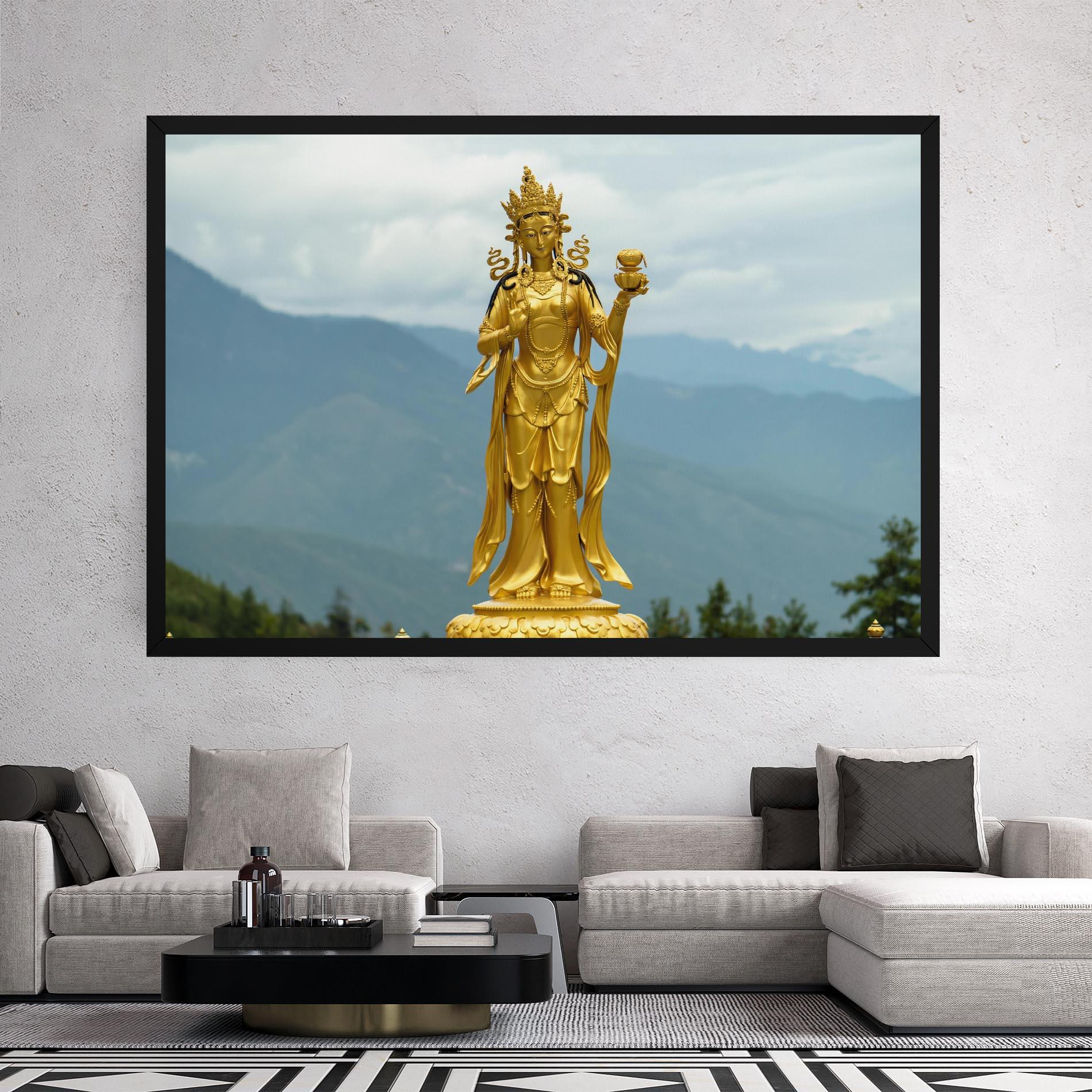 Tablou Canvas Golden Tara mockup 2