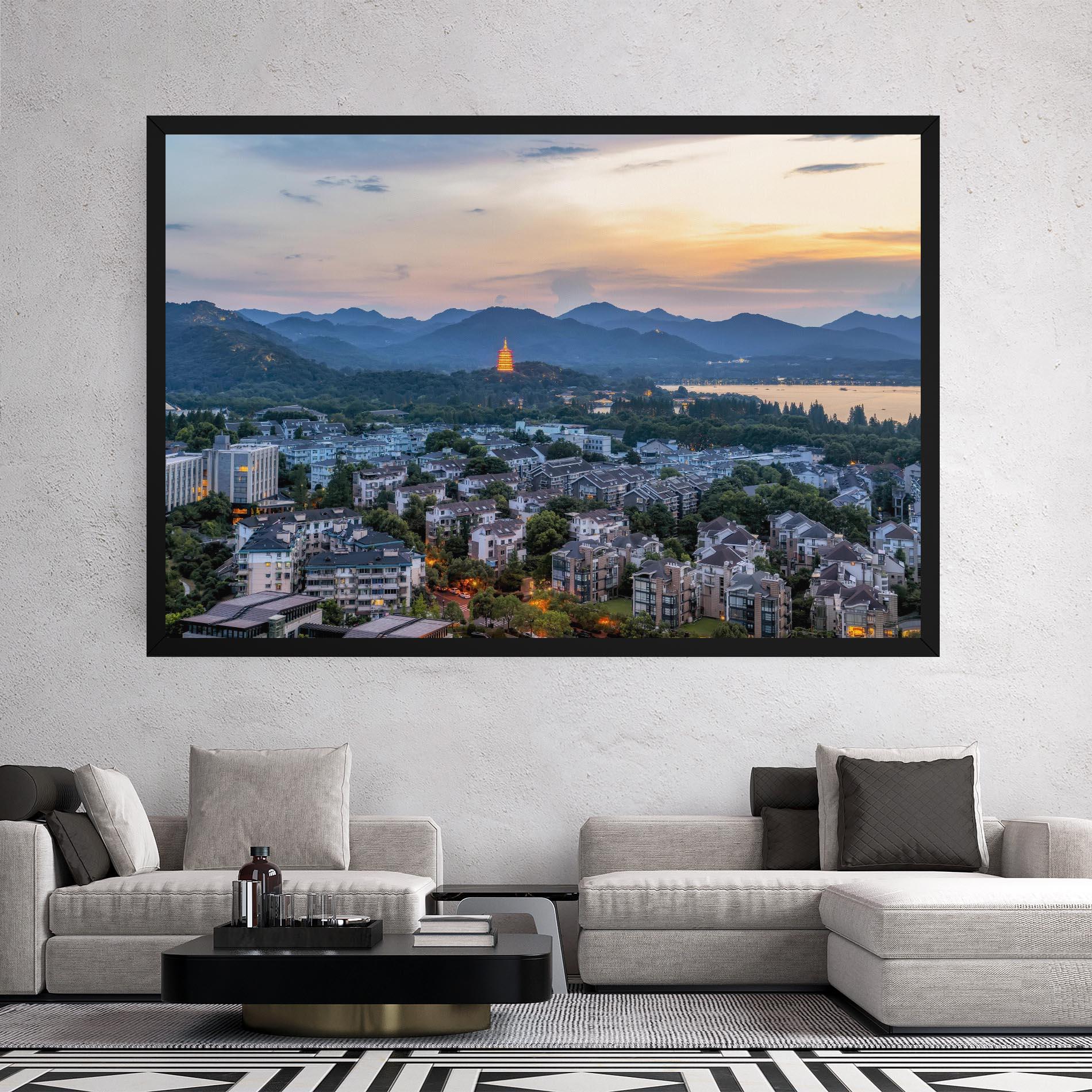 Tablou Canvas Hangzhou China mockup 2