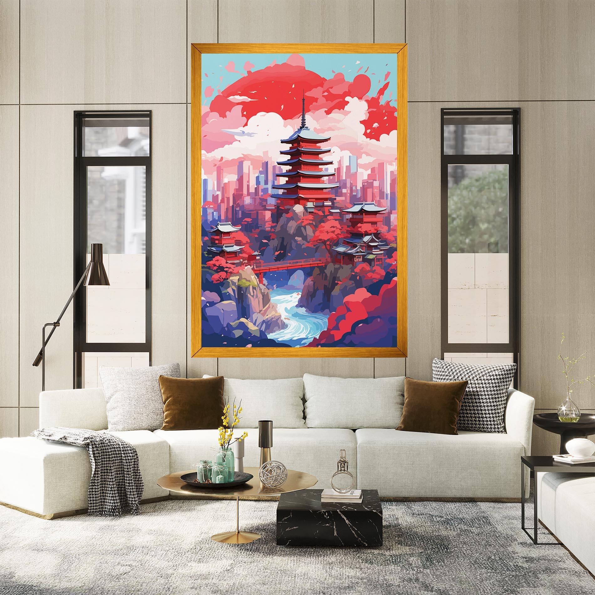 Tablou Canvas City Style Art mockup 2