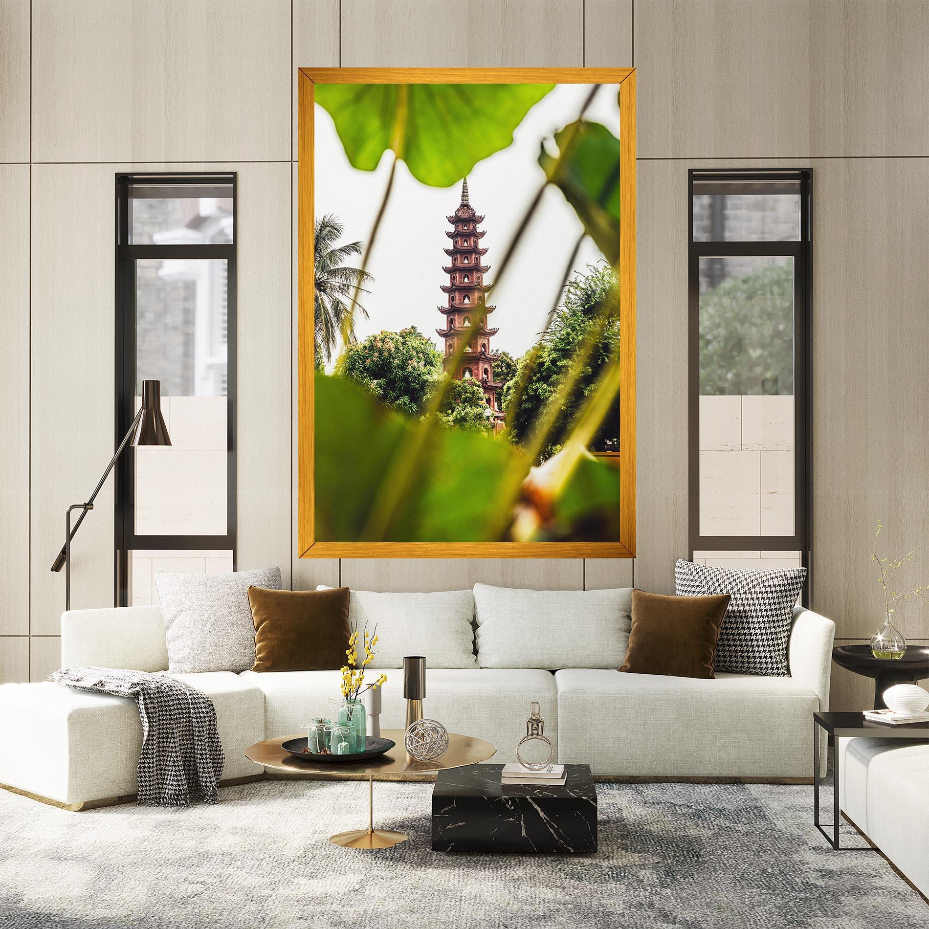 Tablou Canvas Tran Quoc Pagoda mockup 2