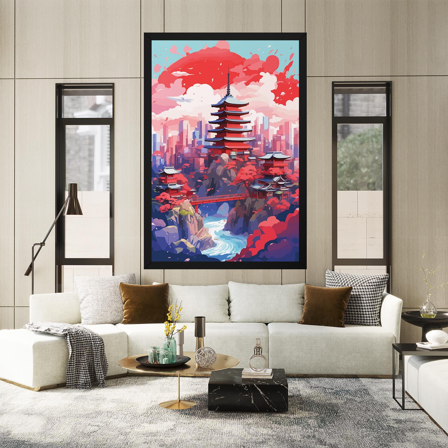 Tablou Canvas City Style Art mockup 2