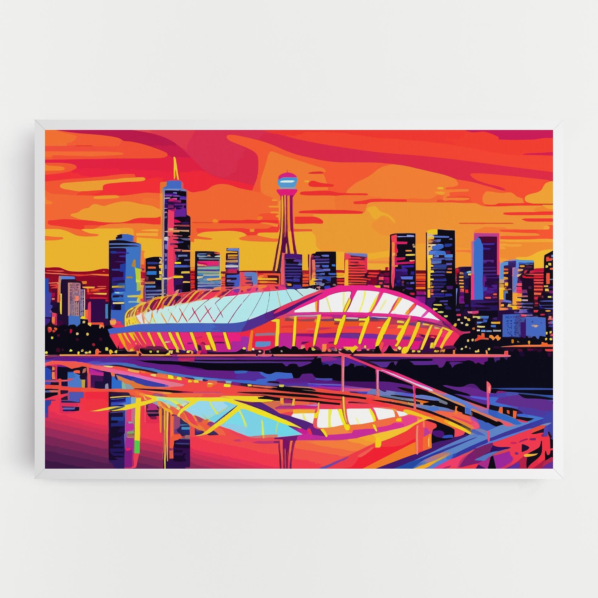 Australian Orange Sunset mockup 0