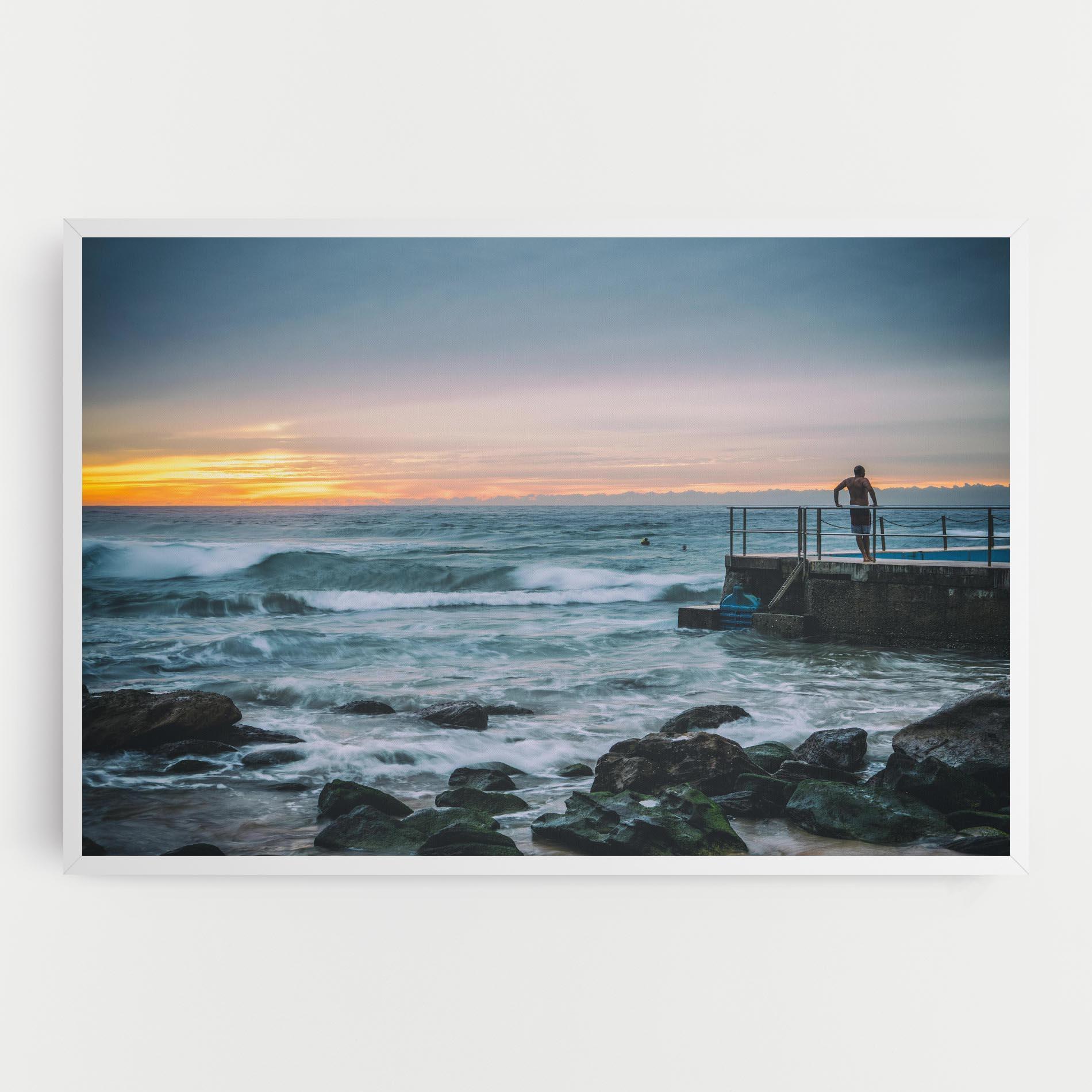 Tablou Canvas Bondi Beach Sunset mockup 0