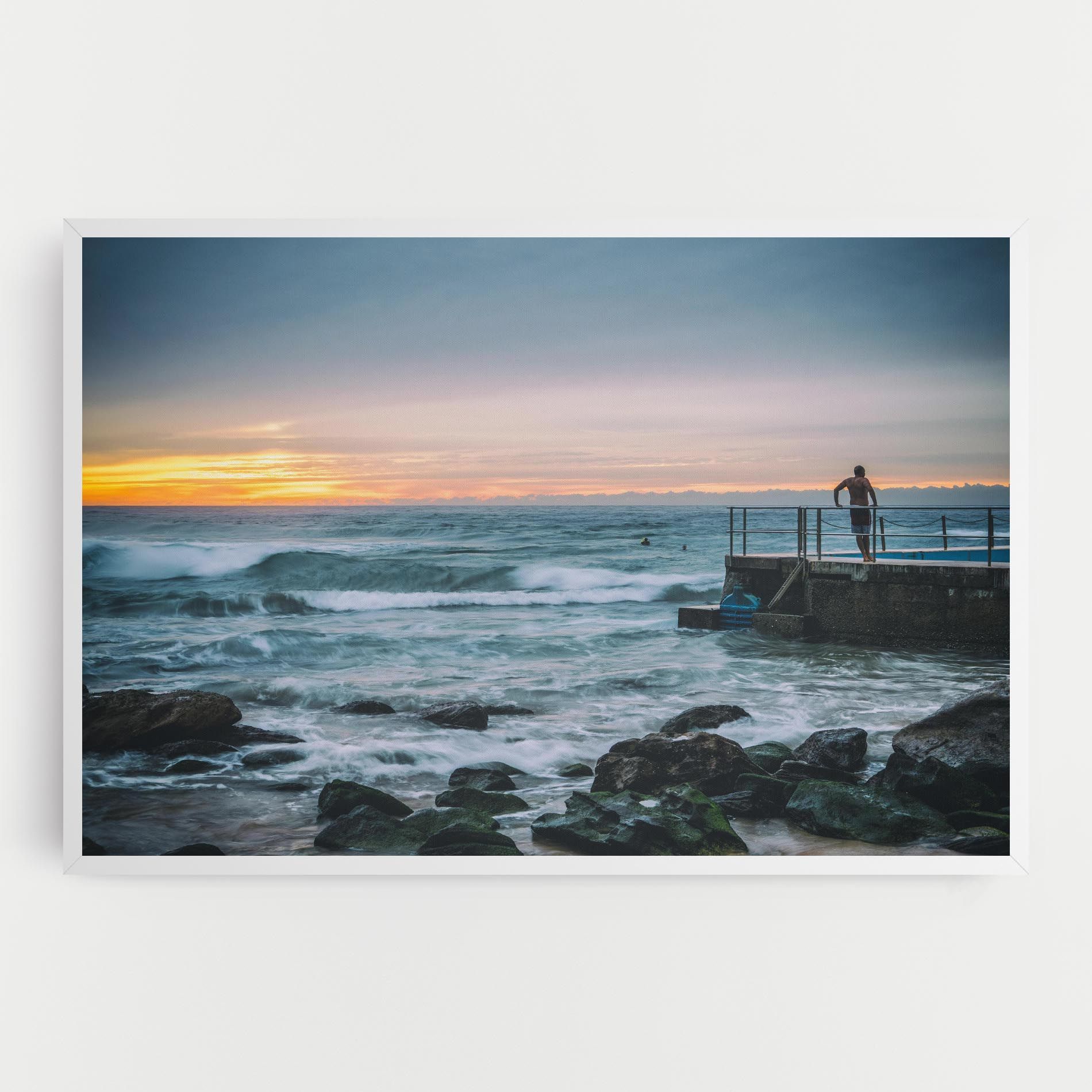 Bondi Beach Sunset mockup 0