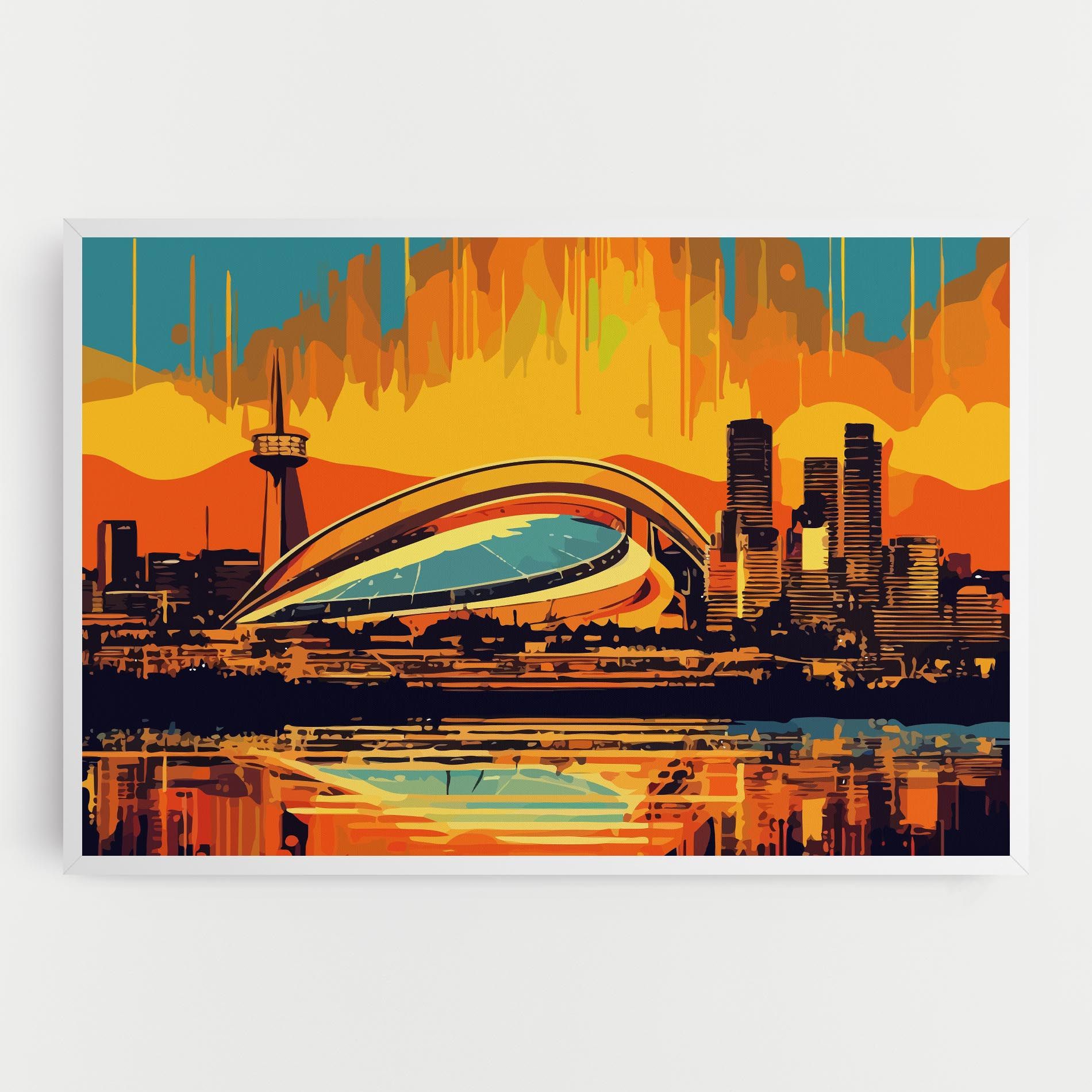 Montreal Skyline mockup 0