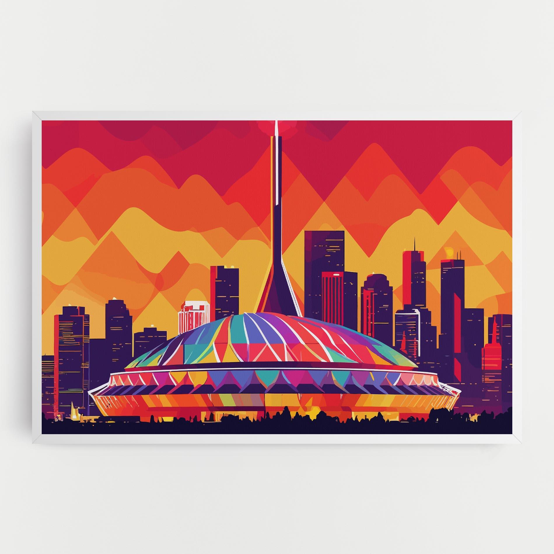 Tablou Canvas Olympic Stadium mockup 0