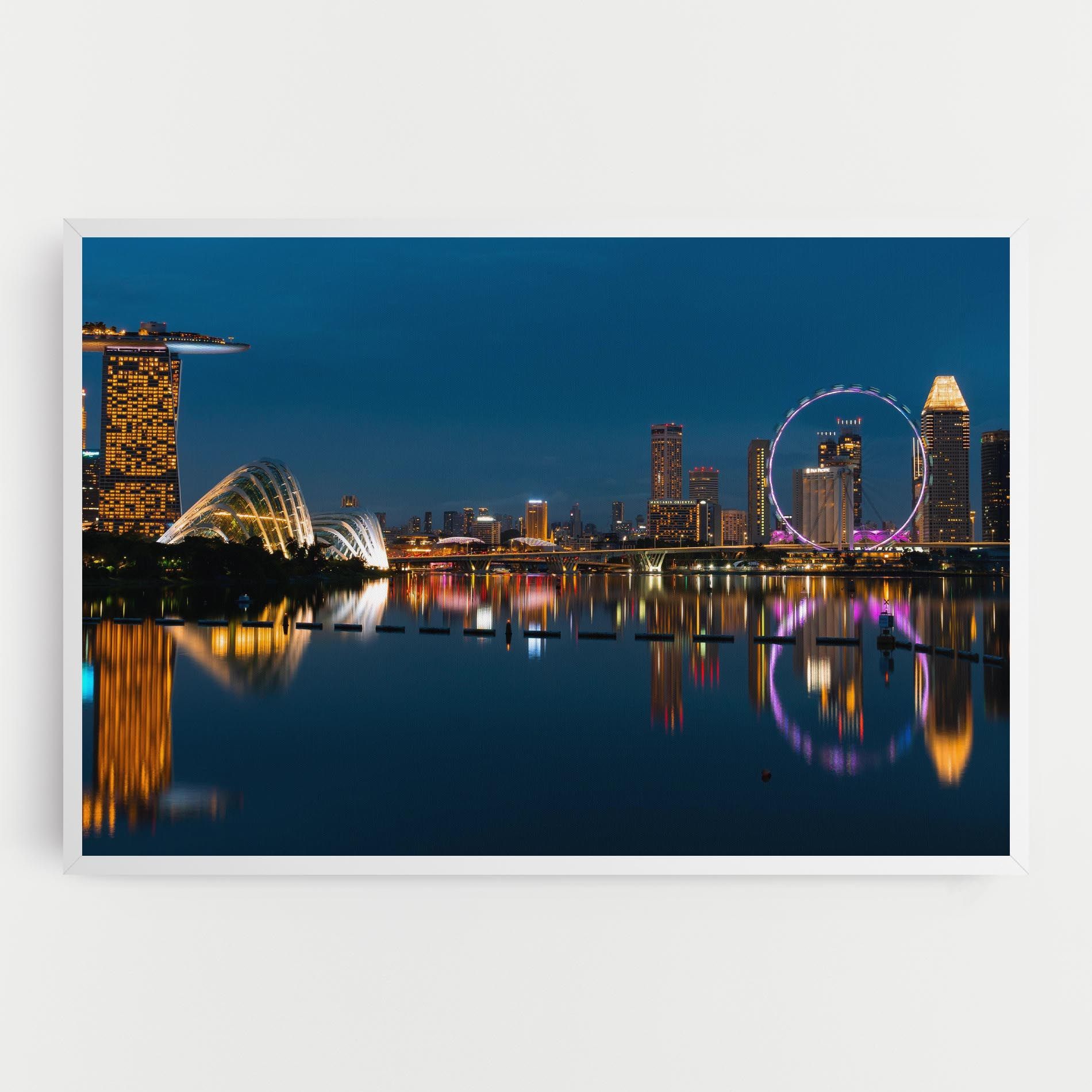 Singapore City Skyline mockup 0