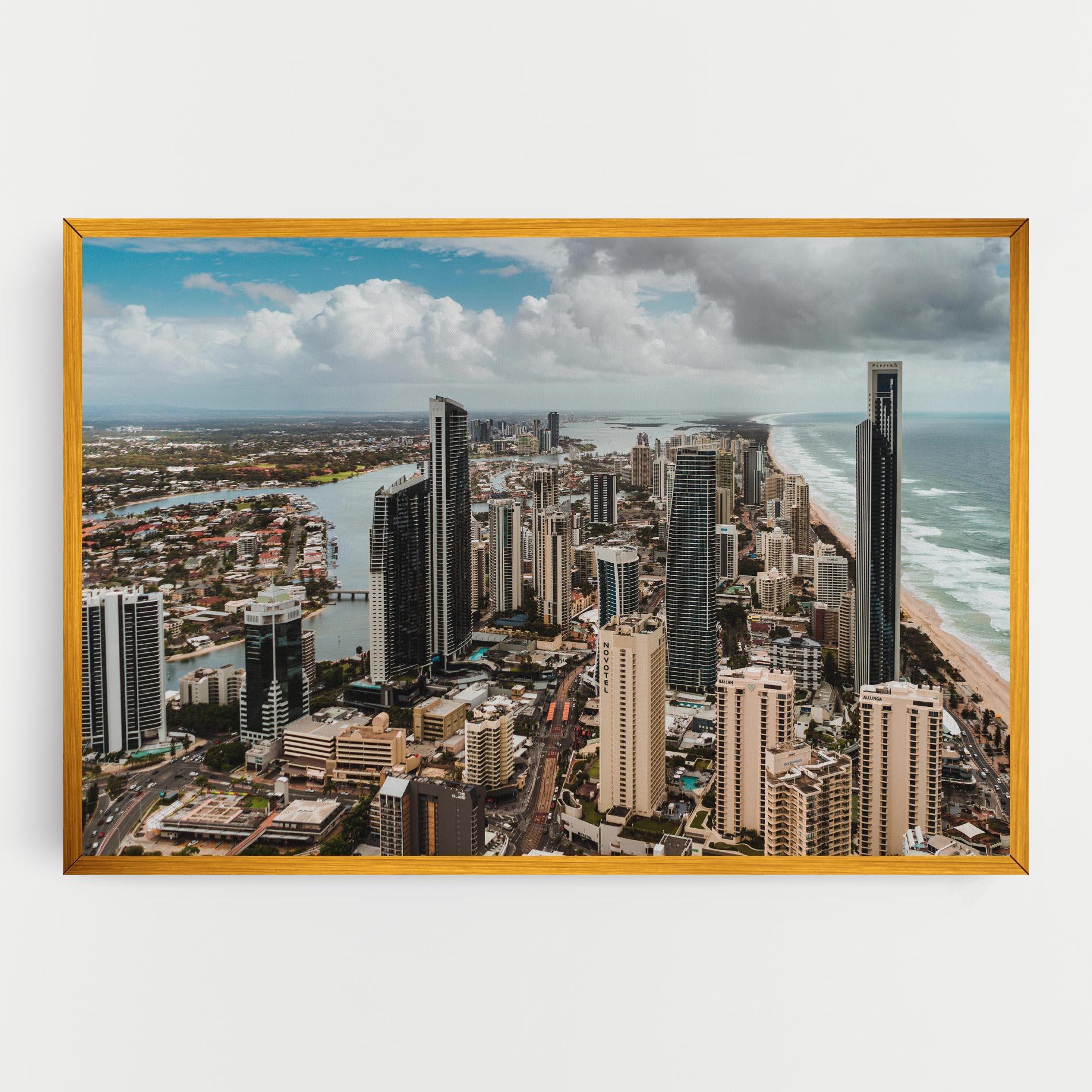 Tablou Canvas Gold Coast mockup 0