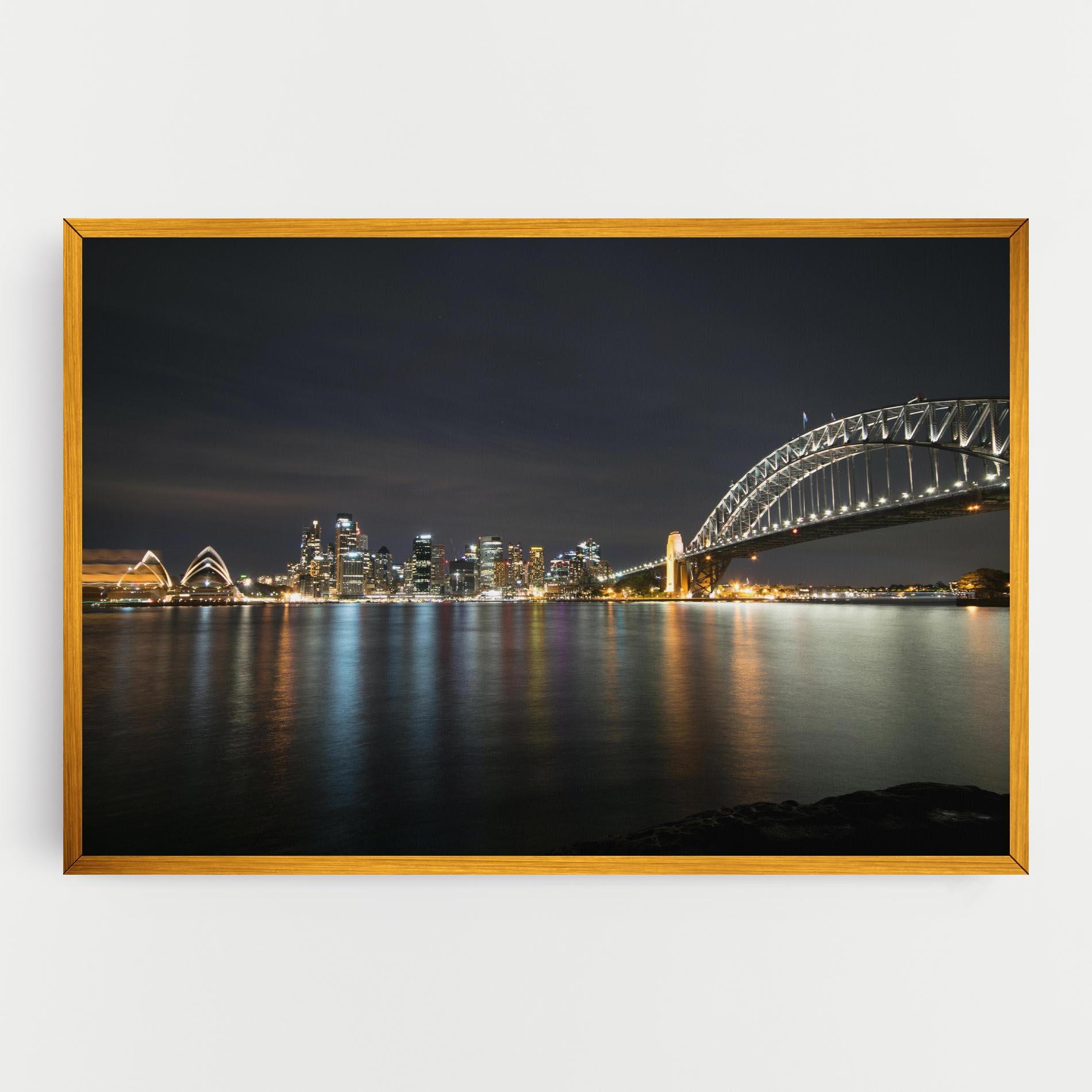 Tablou Canvas Harbour Bridge mockup 0