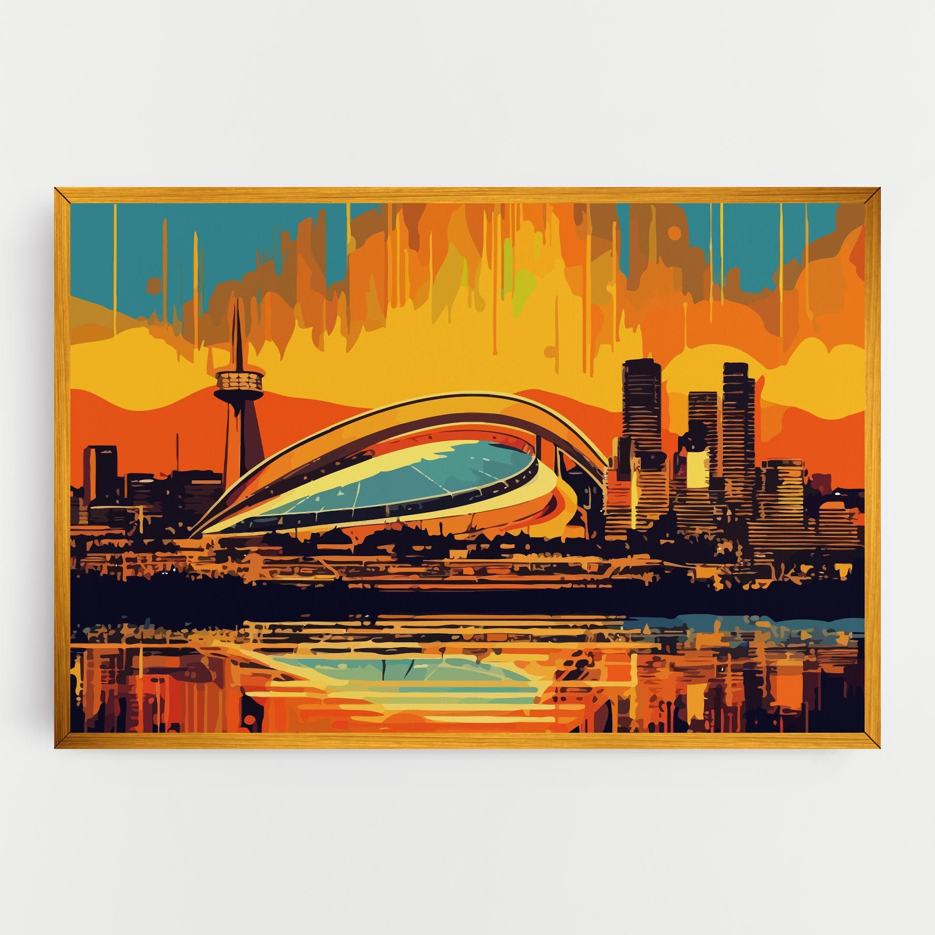 Montreal Skyline mockup 0