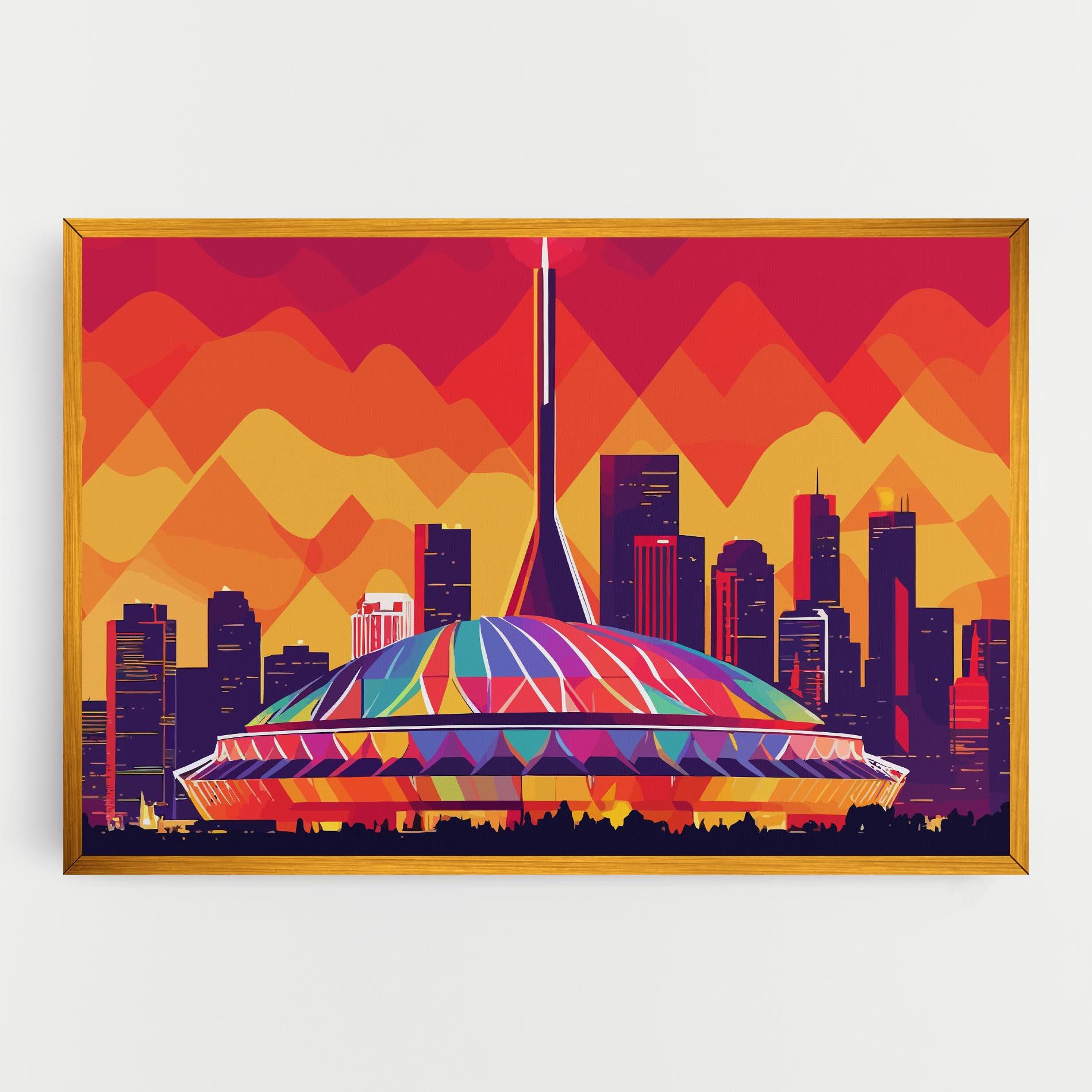 Olympic Stadium mockup 0