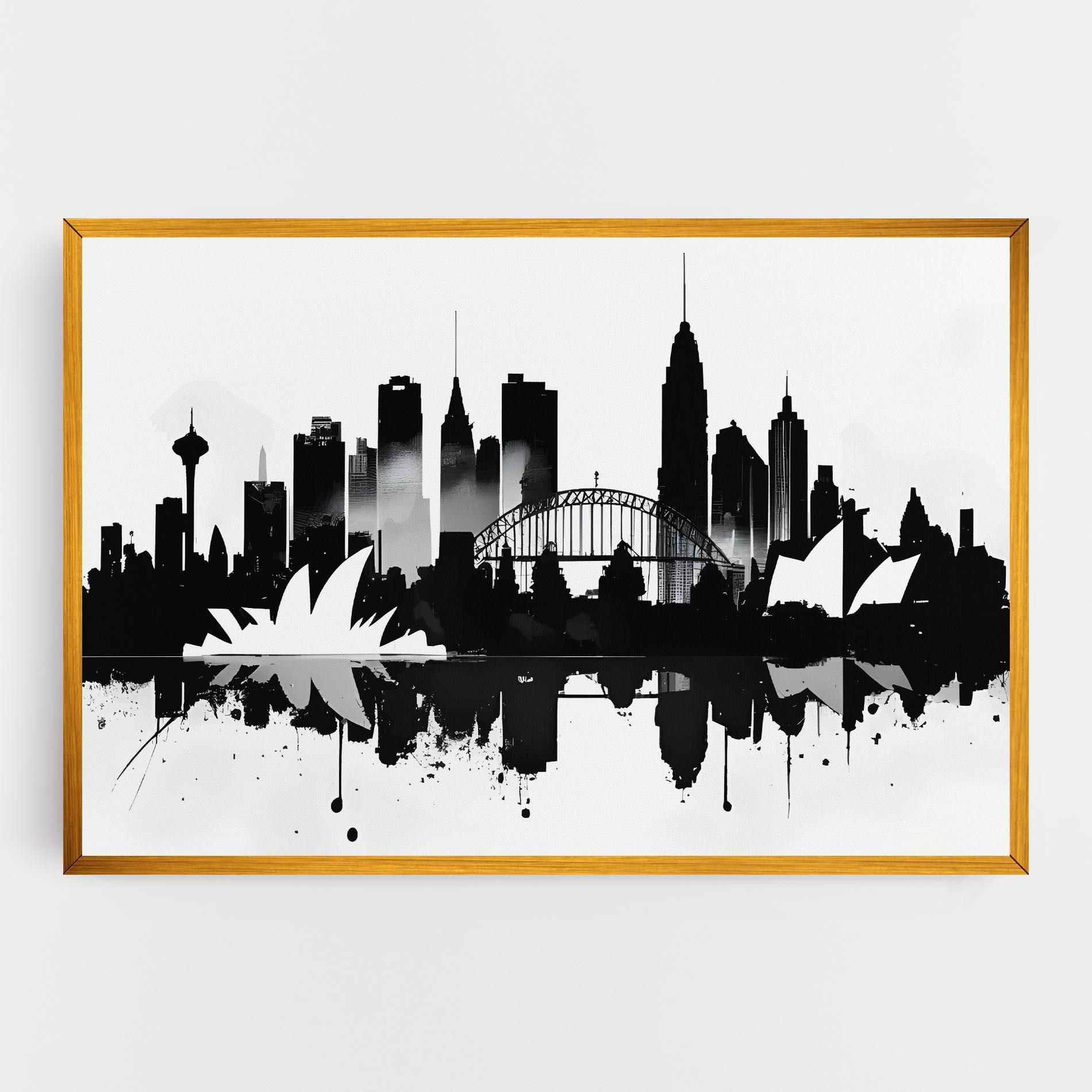 Tablou Canvas Opera House Art mockup 0