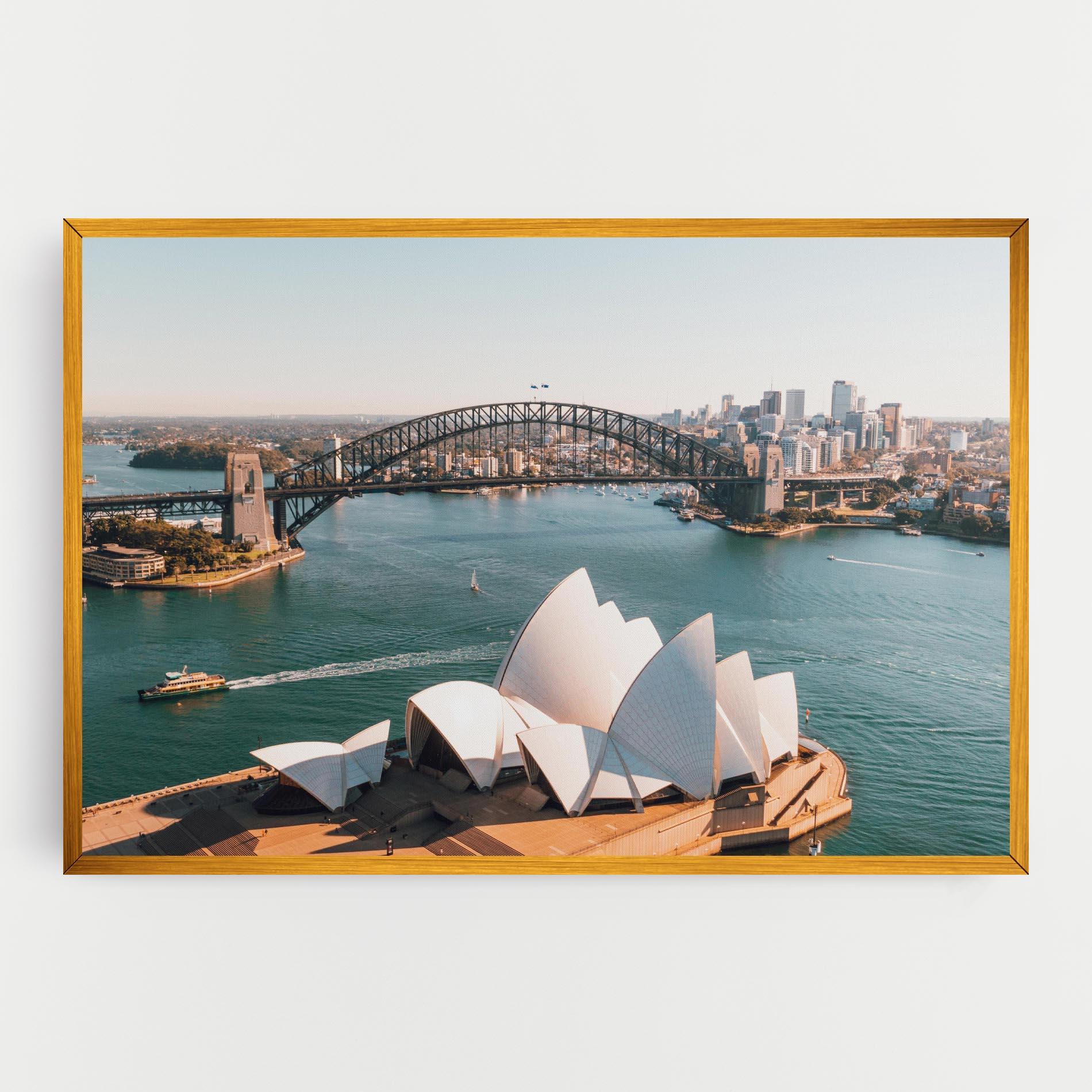 Tablou Canvas Sydney View mockup 0