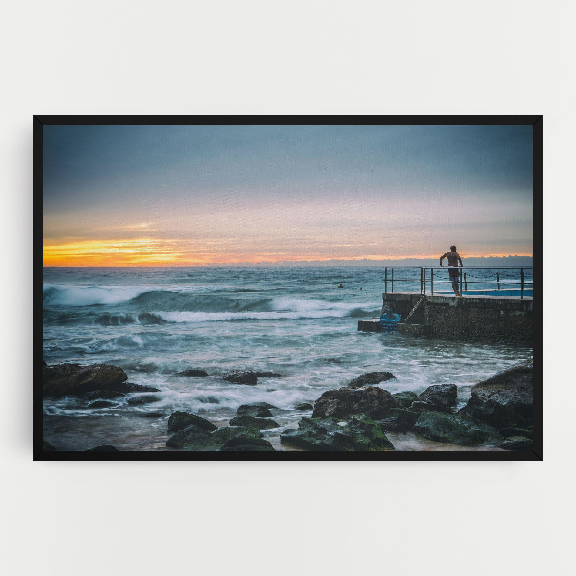 Bondi Beach Sunset mockup 0