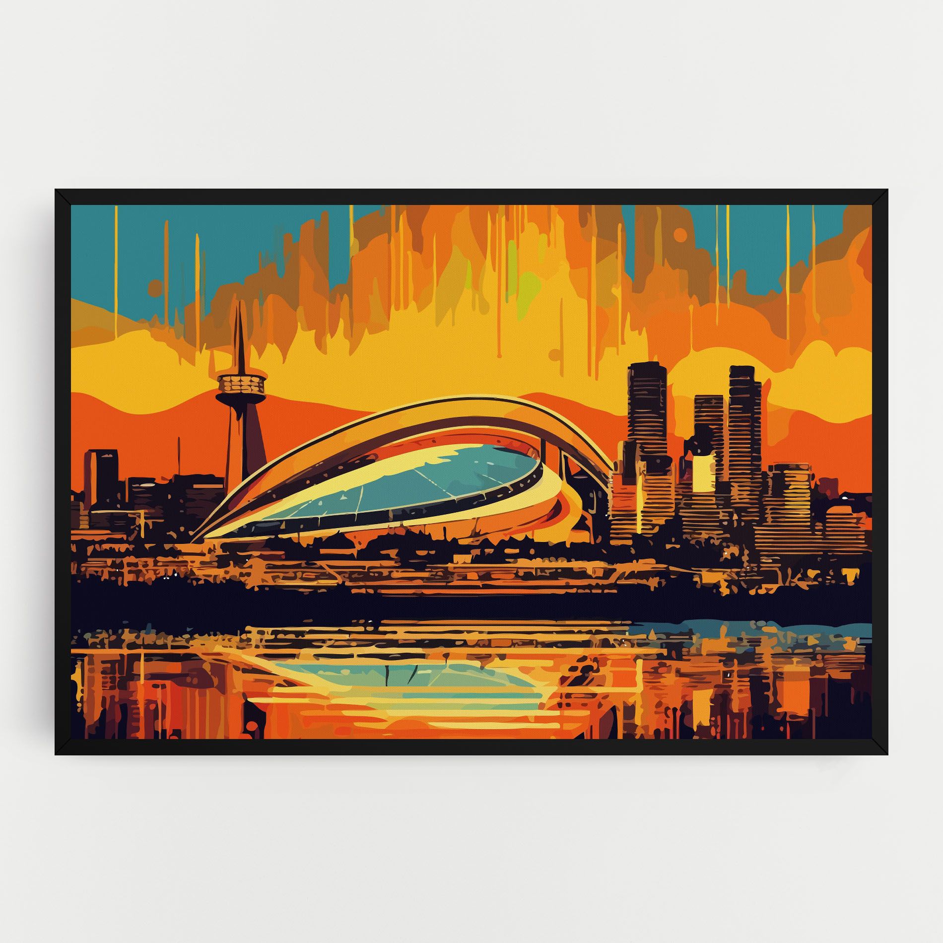 Montreal Skyline mockup 0