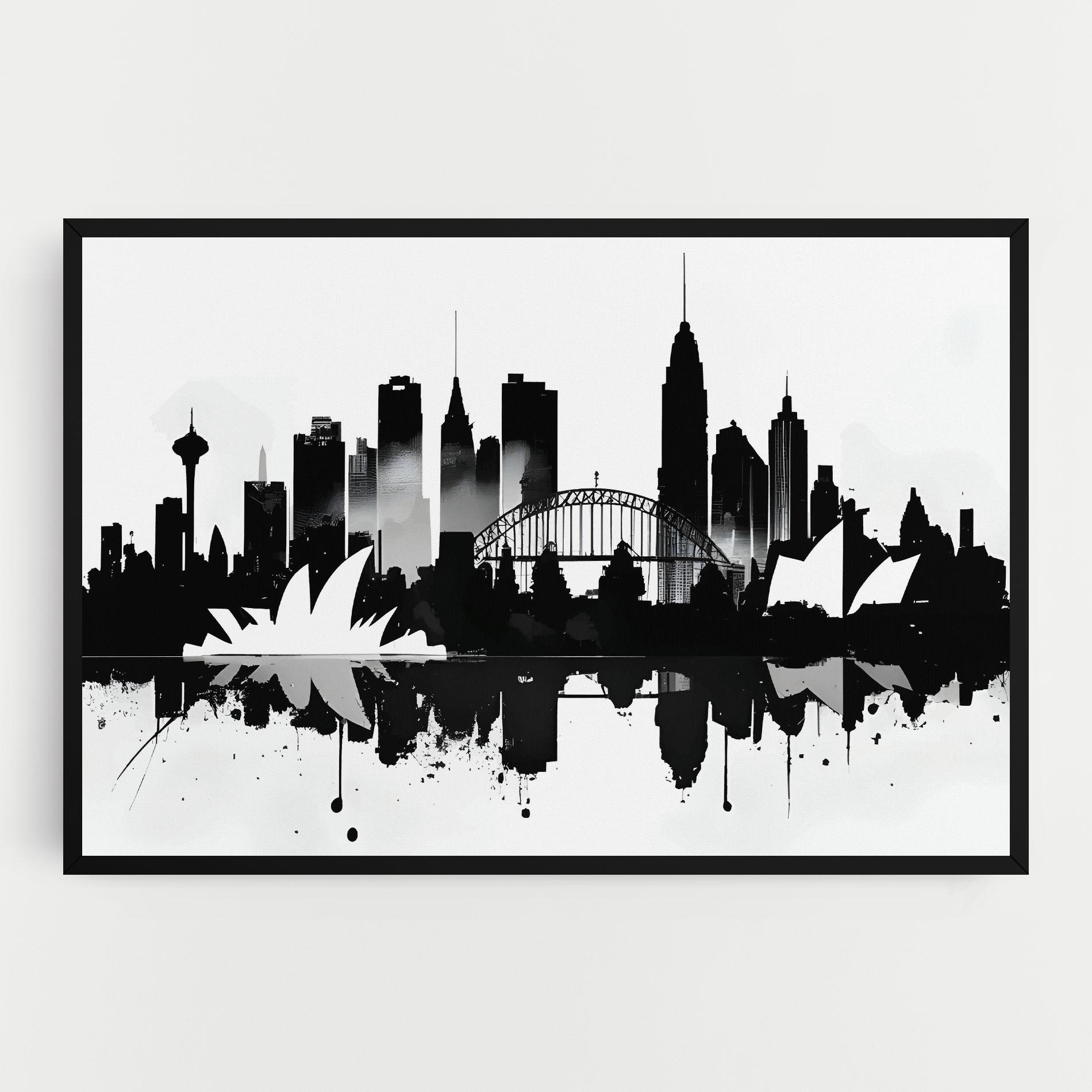 Tablou Canvas Opera House Art mockup 0