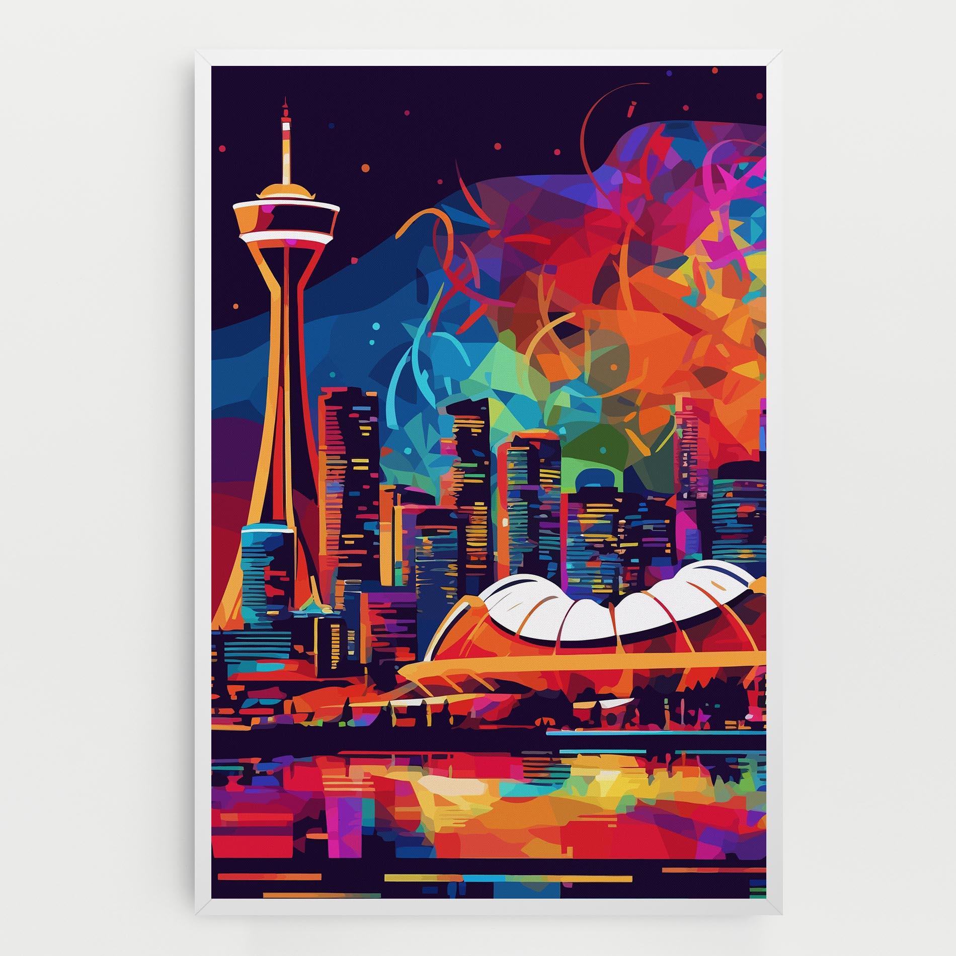 Tablou Canvas Olympic Stadium Art mockup 0