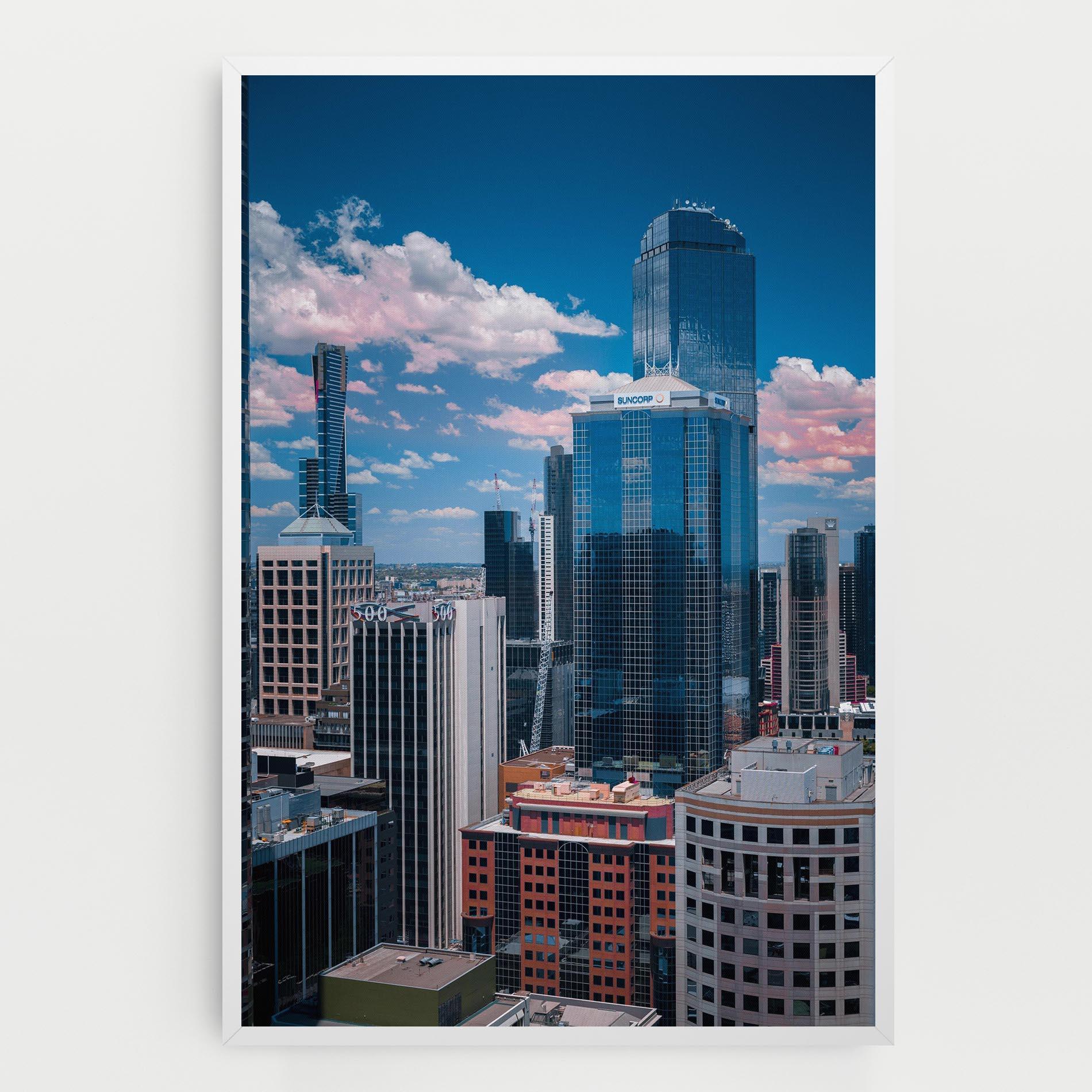 Tablou Canvas Skyscrapert View mockup 0