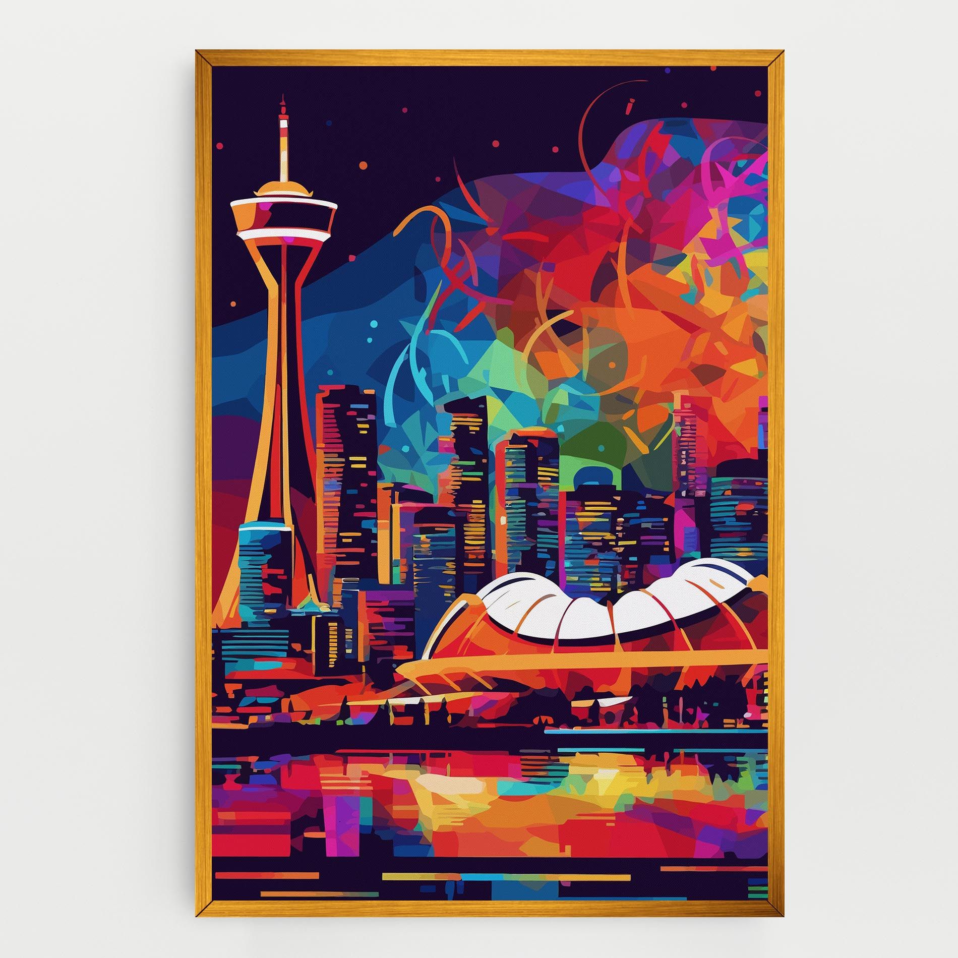 Olympic Stadium Art mockup 0