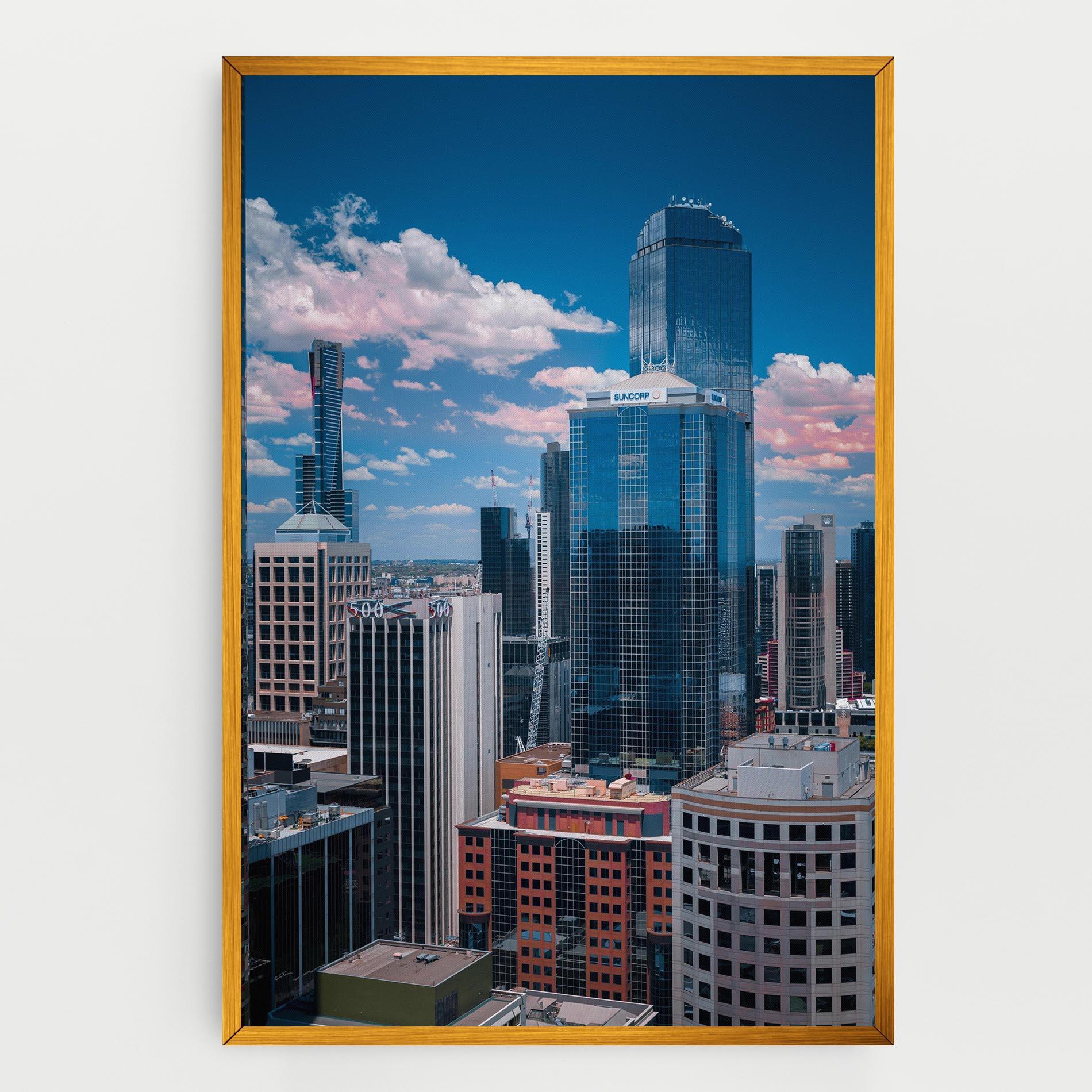 Tablou Canvas Skyscrapert View mockup 0