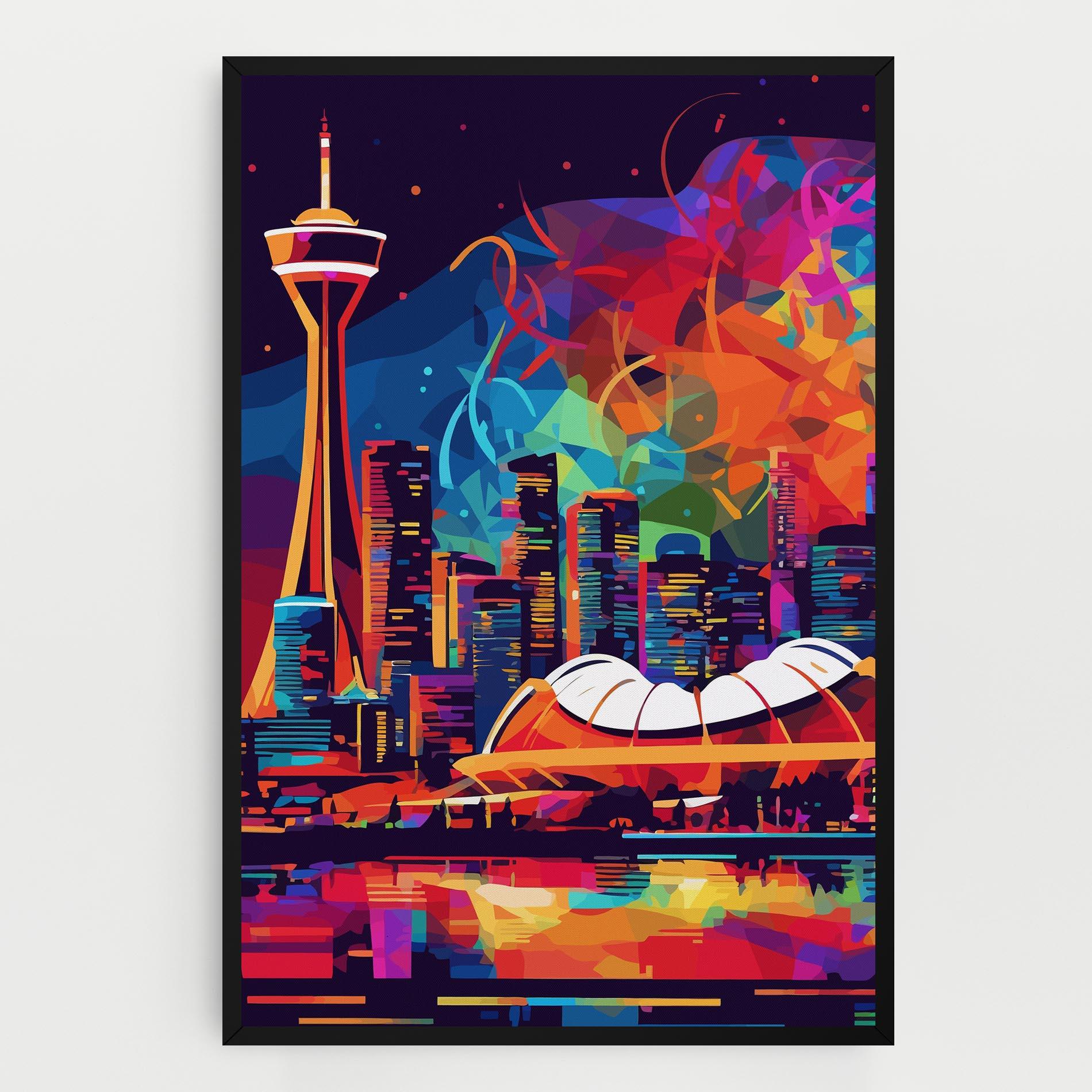 Tablou Canvas Olympic Stadium Art mockup 0