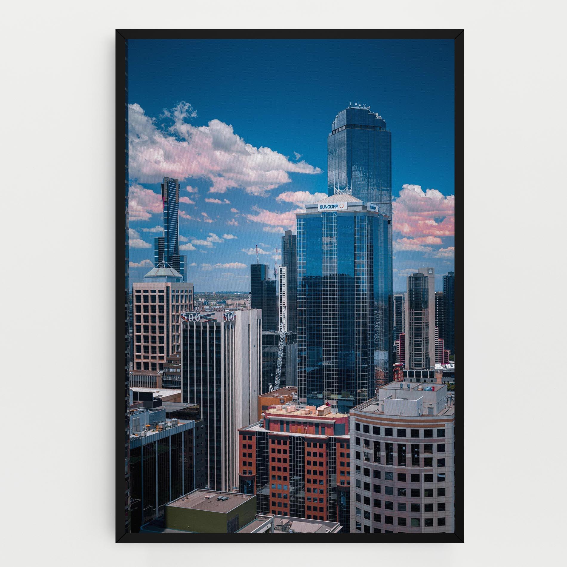 Tablou Canvas Skyscrapert View mockup 0
