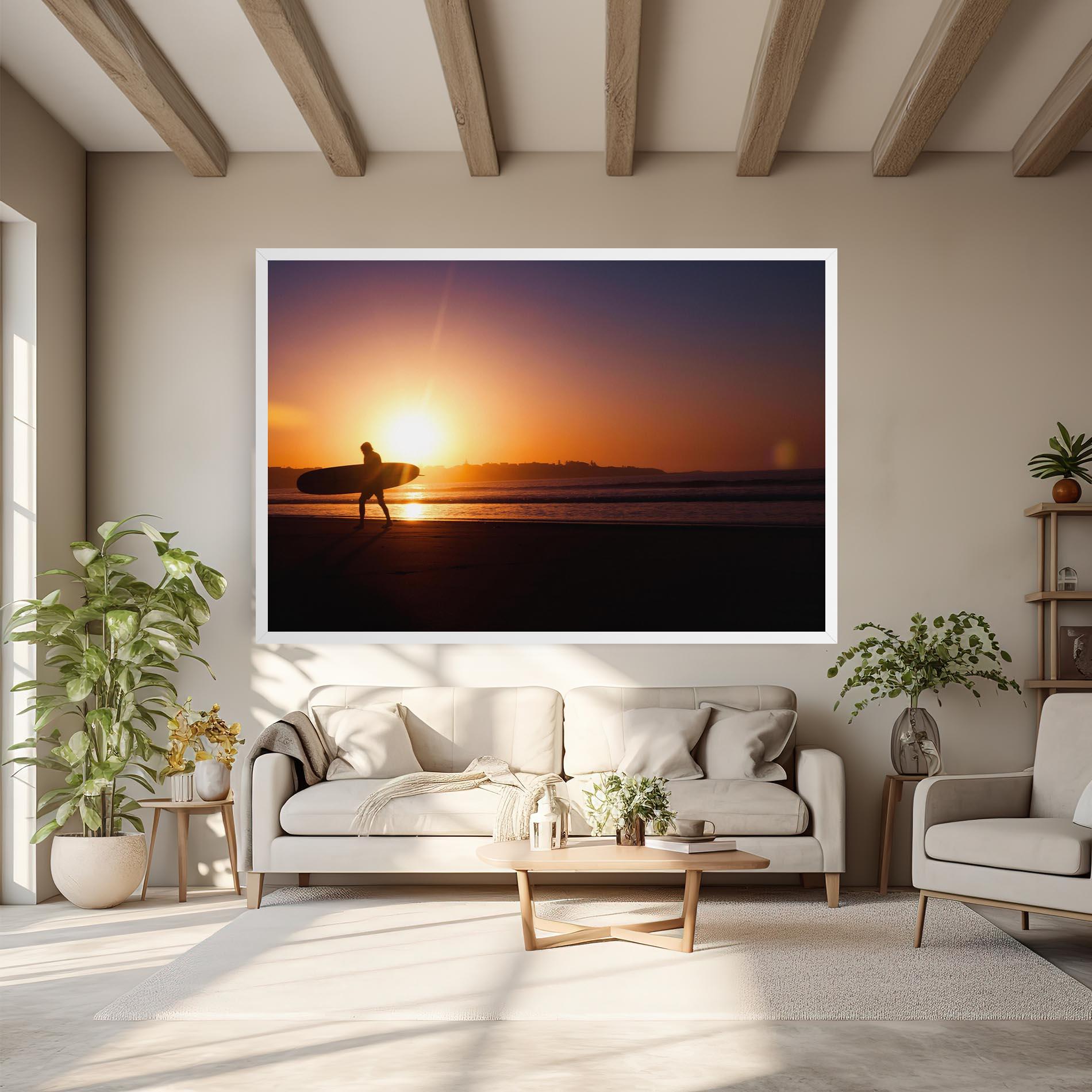 Tablou Canvas Australian Sunset mockup 6