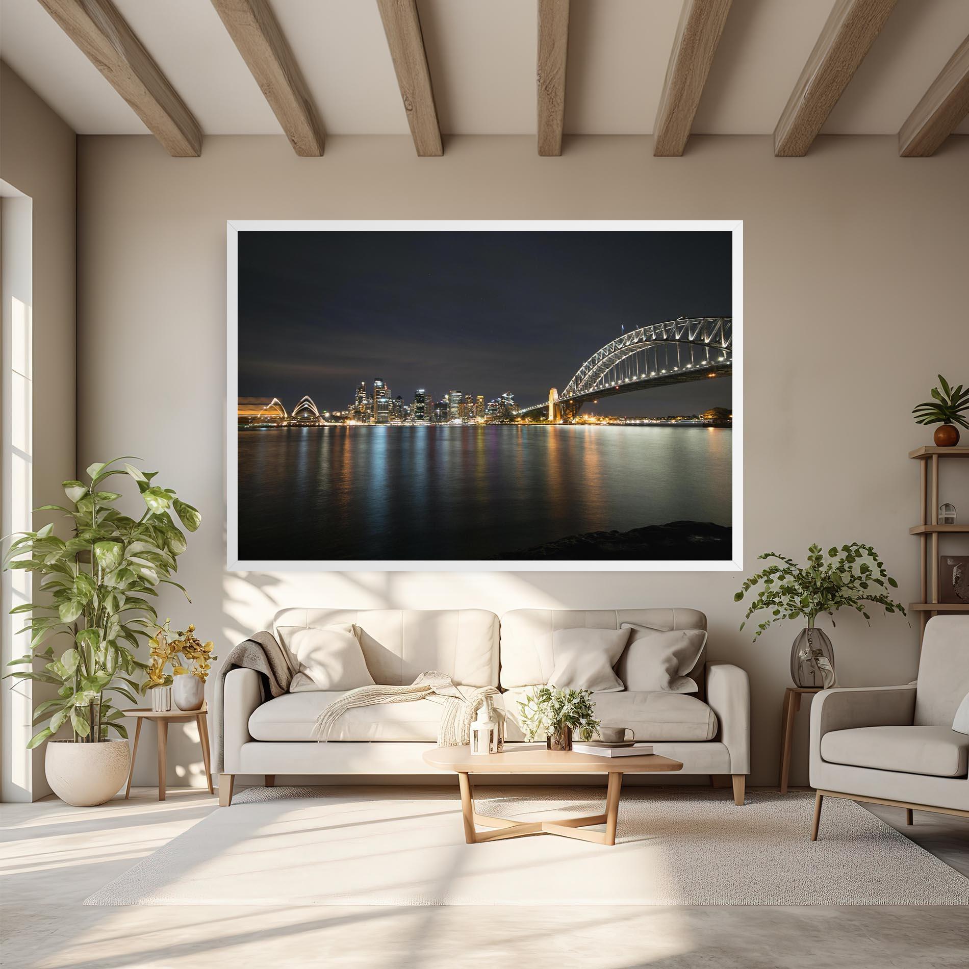 Tablou Canvas Harbour Bridge mockup 6
