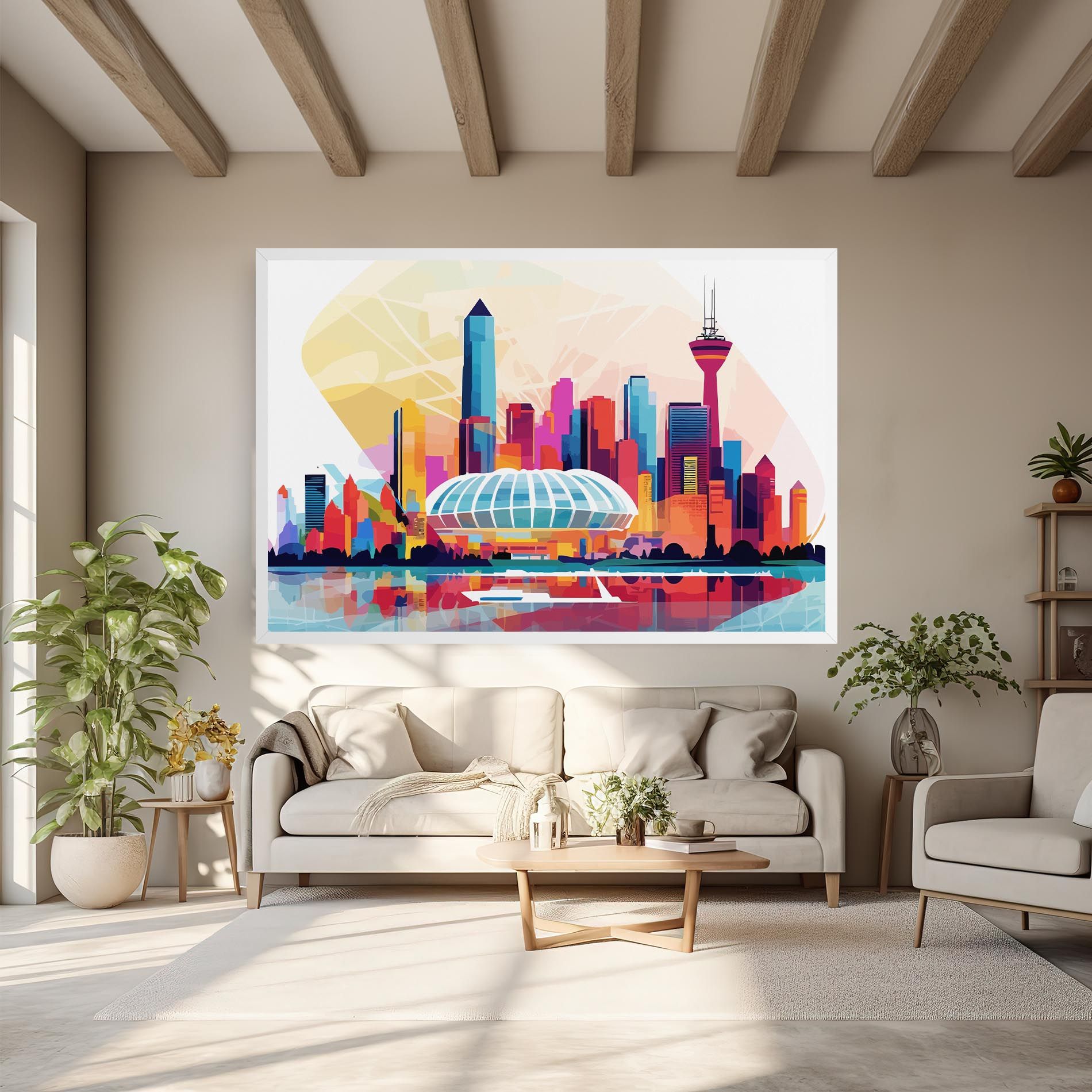 Olympic Stadium Color mockup 6