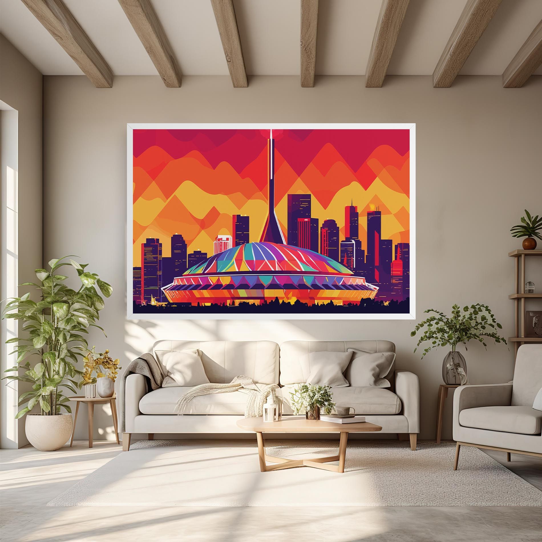 Olympic Stadium mockup 6