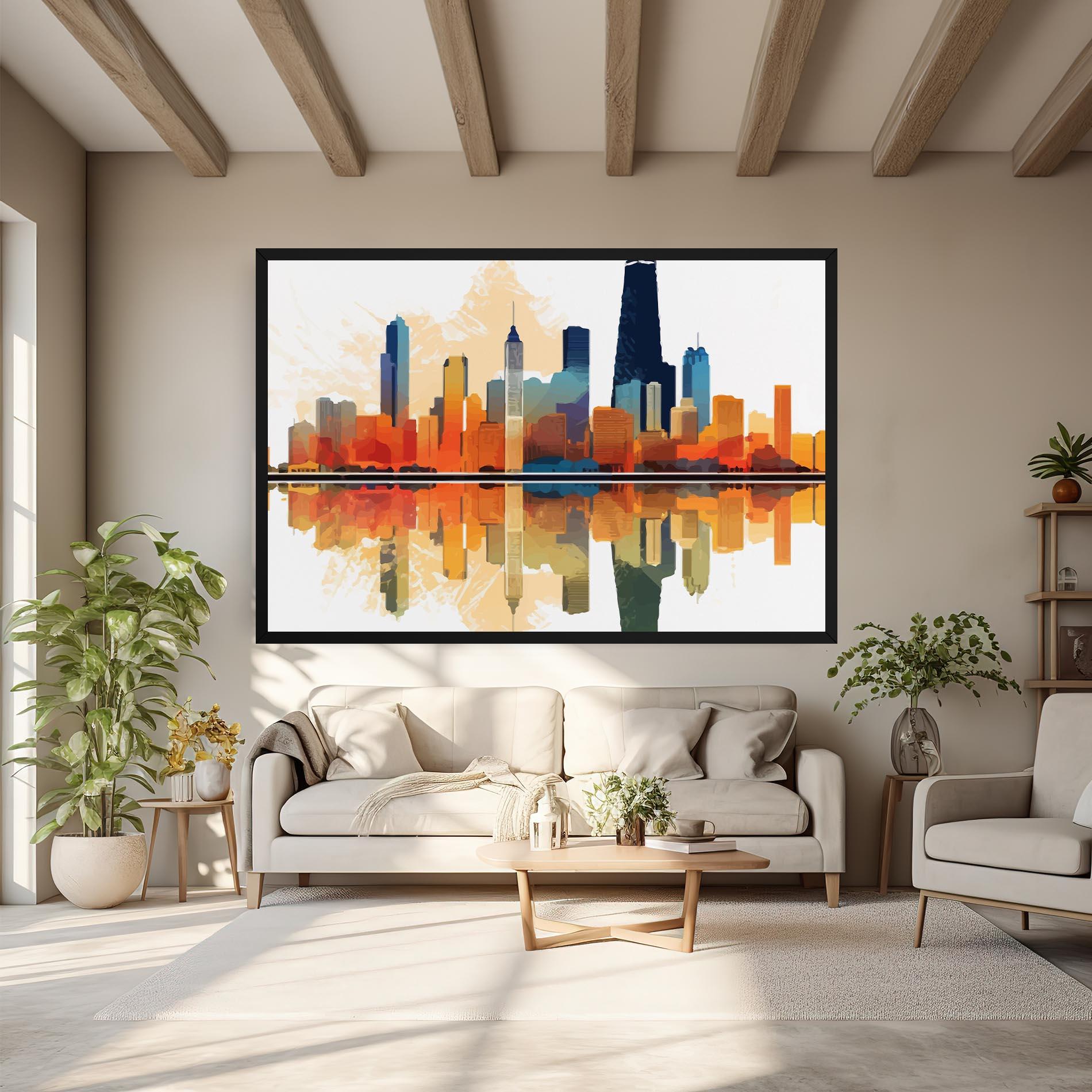 Tablou Canvas Australian River mockup 6