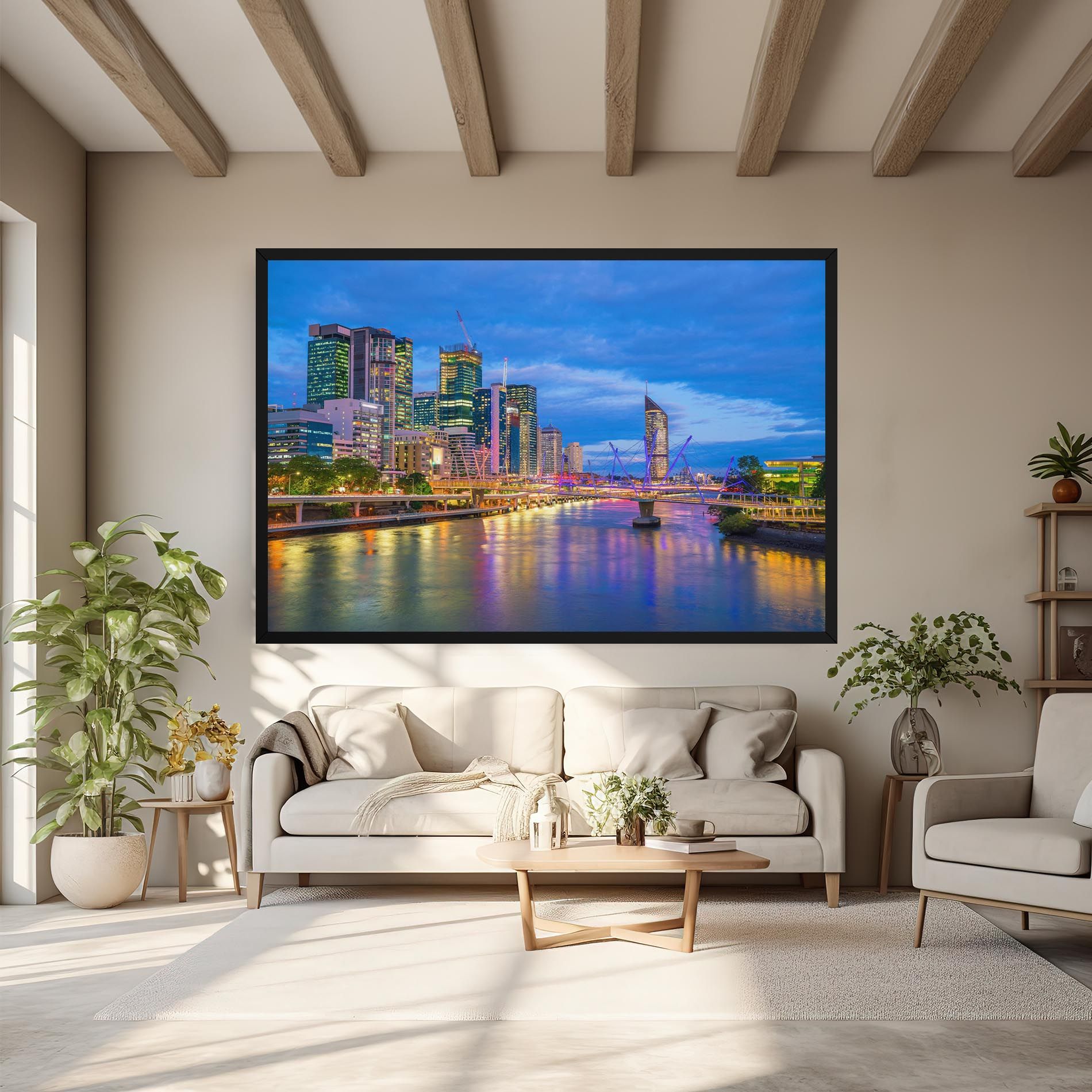 Brisbane Skyline View mockup 6