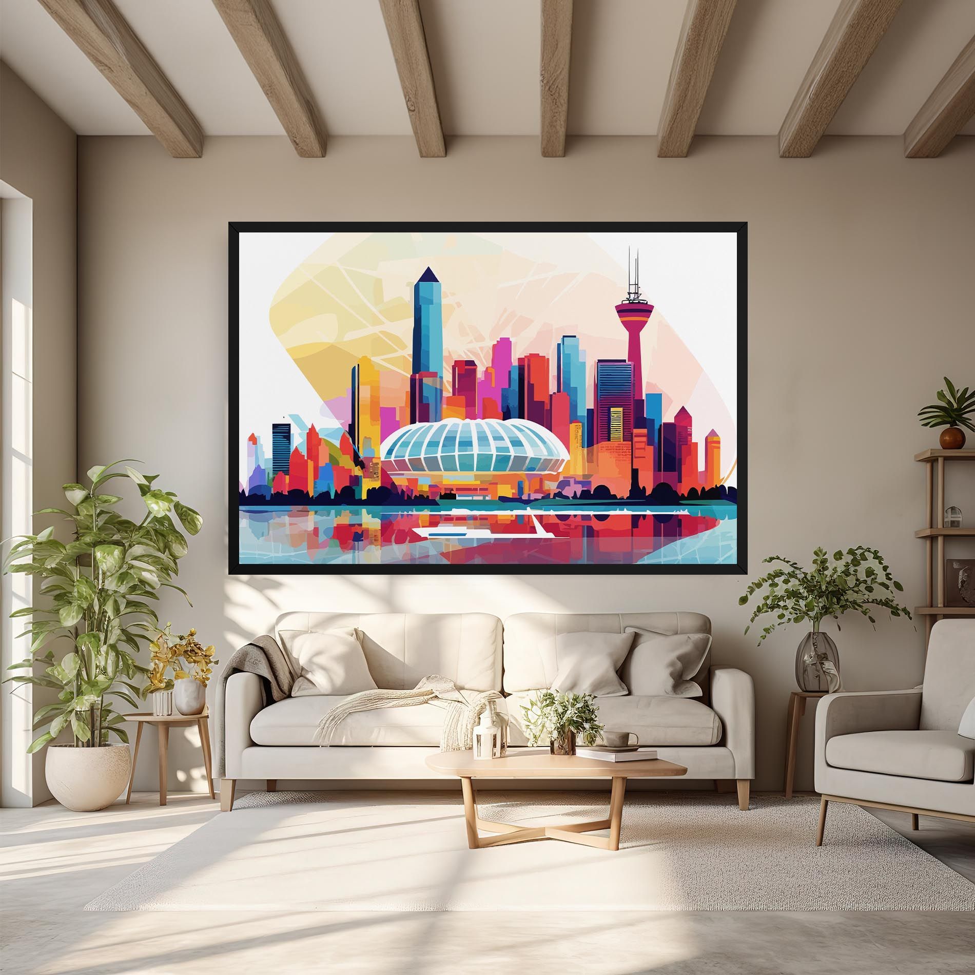 Olympic Stadium Color mockup 6