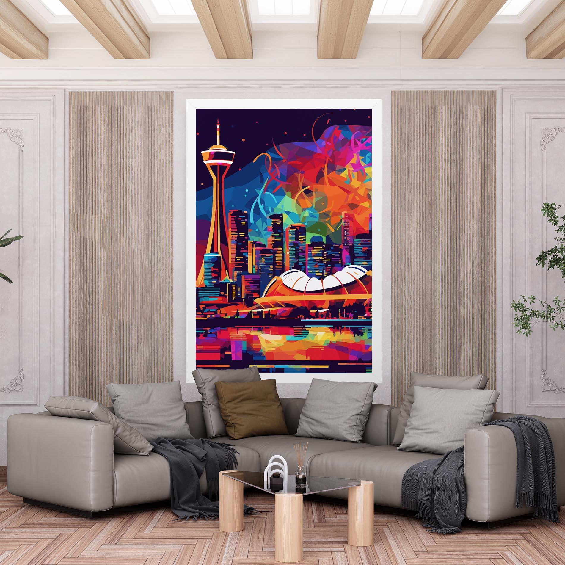 Tablou Canvas Olympic Stadium Art mockup 6