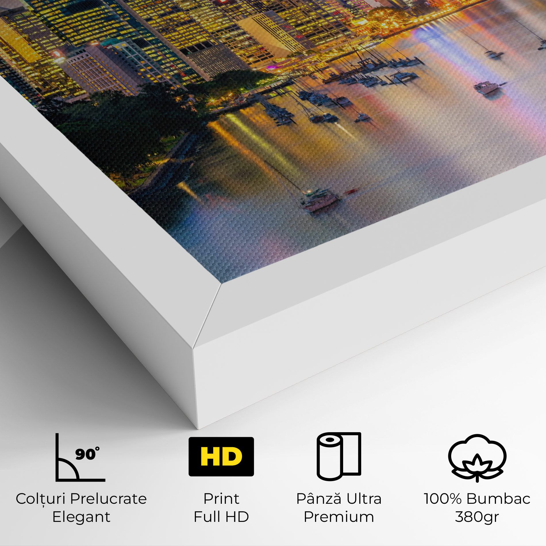 Brisbane City Skyline mockup 4