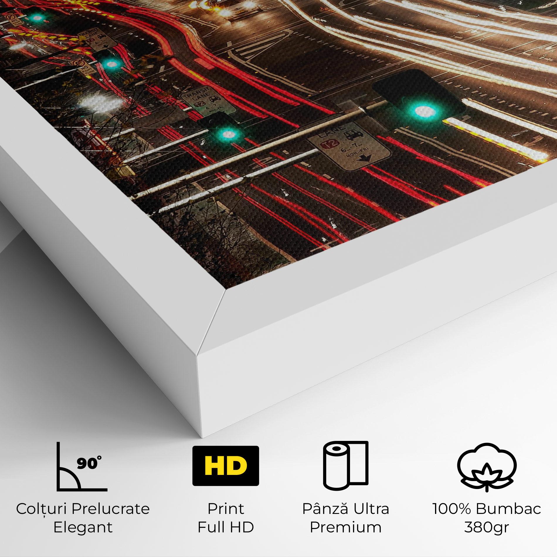 Tablou Canvas Car Light Road mockup 4