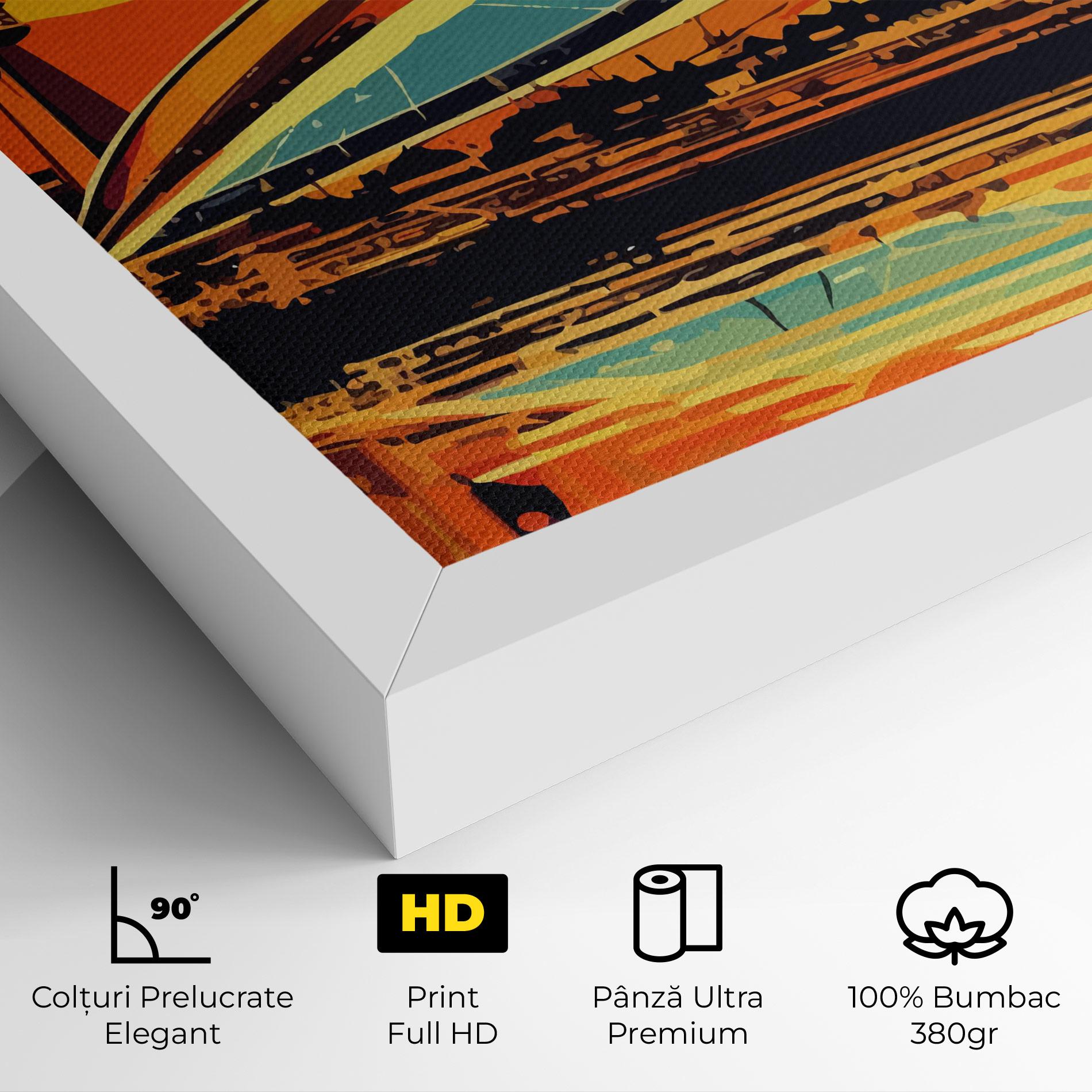 Tablou Canvas Montreal Skyline mockup 4