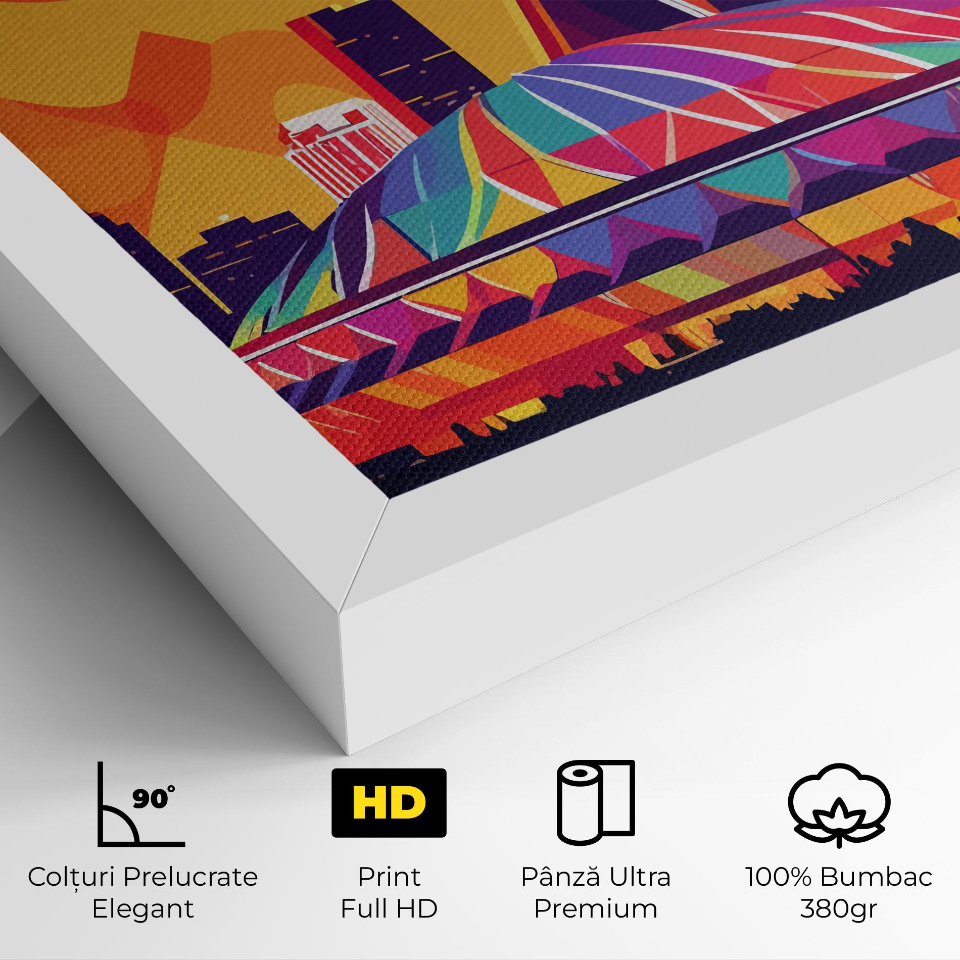 Tablou Canvas Olympic Stadium mockup 4