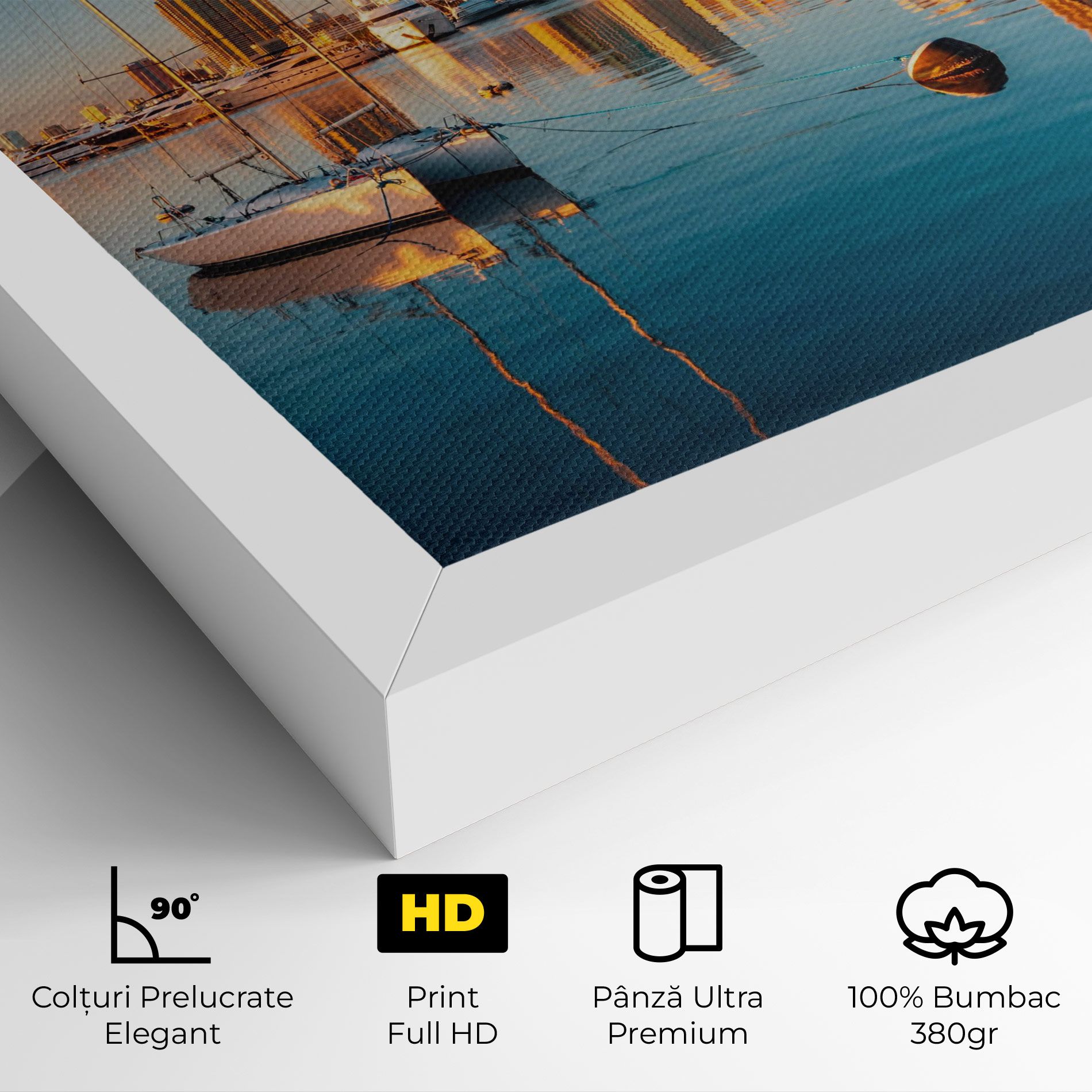 Skyscrapers Water mockup 4