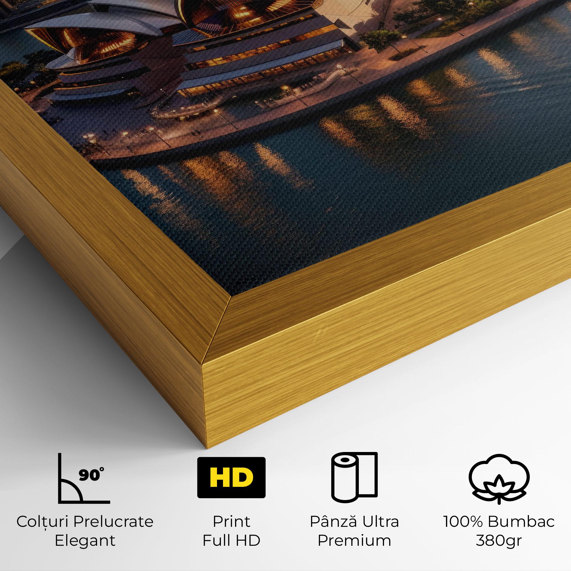 Tablou Canvas Sydney Australia Sunset mockup 4