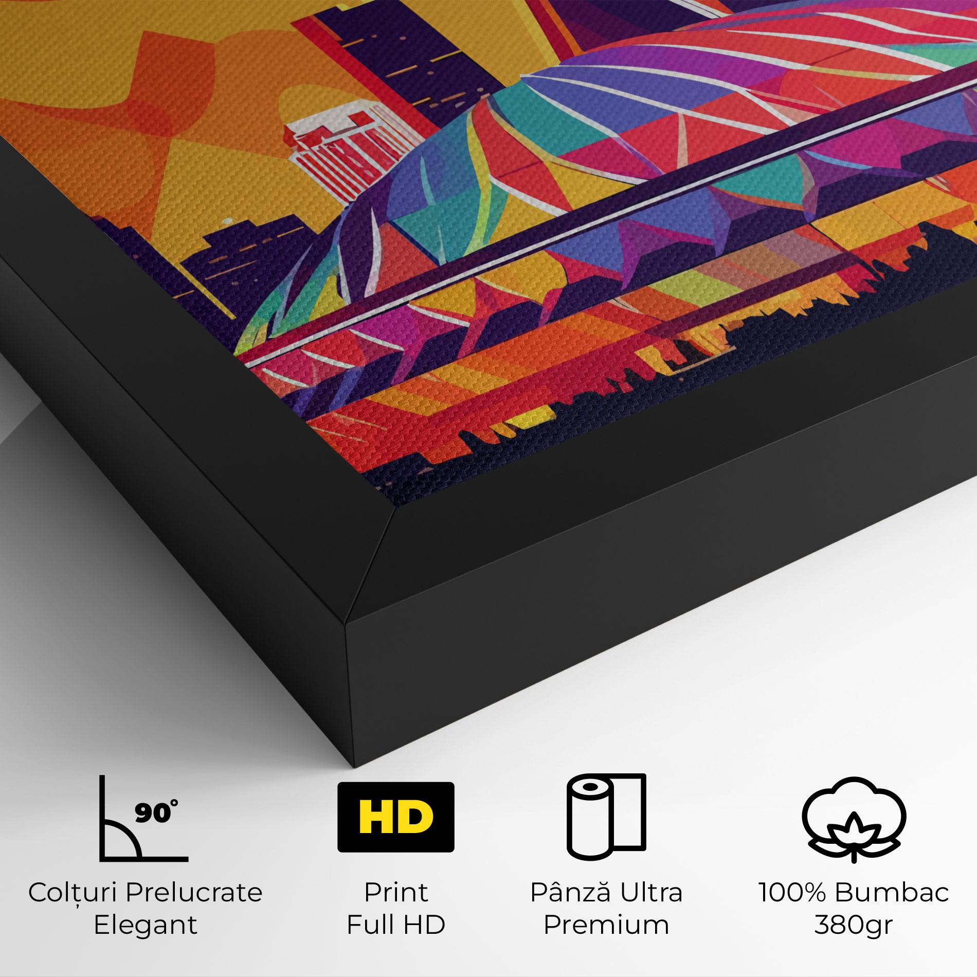 Tablou Canvas Olympic Stadium mockup 4