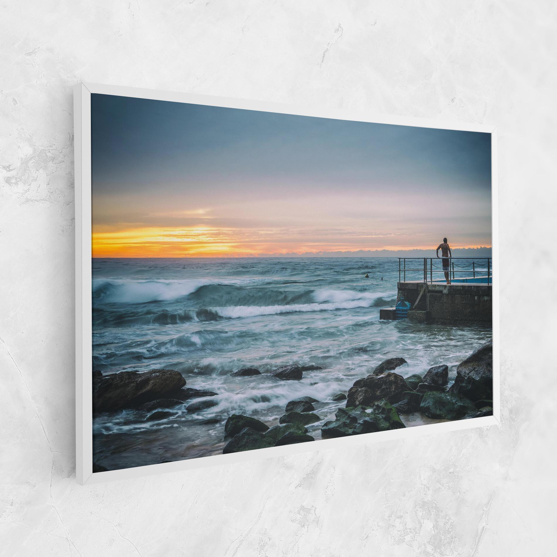 Tablou Canvas Bondi Beach Sunset mockup 1