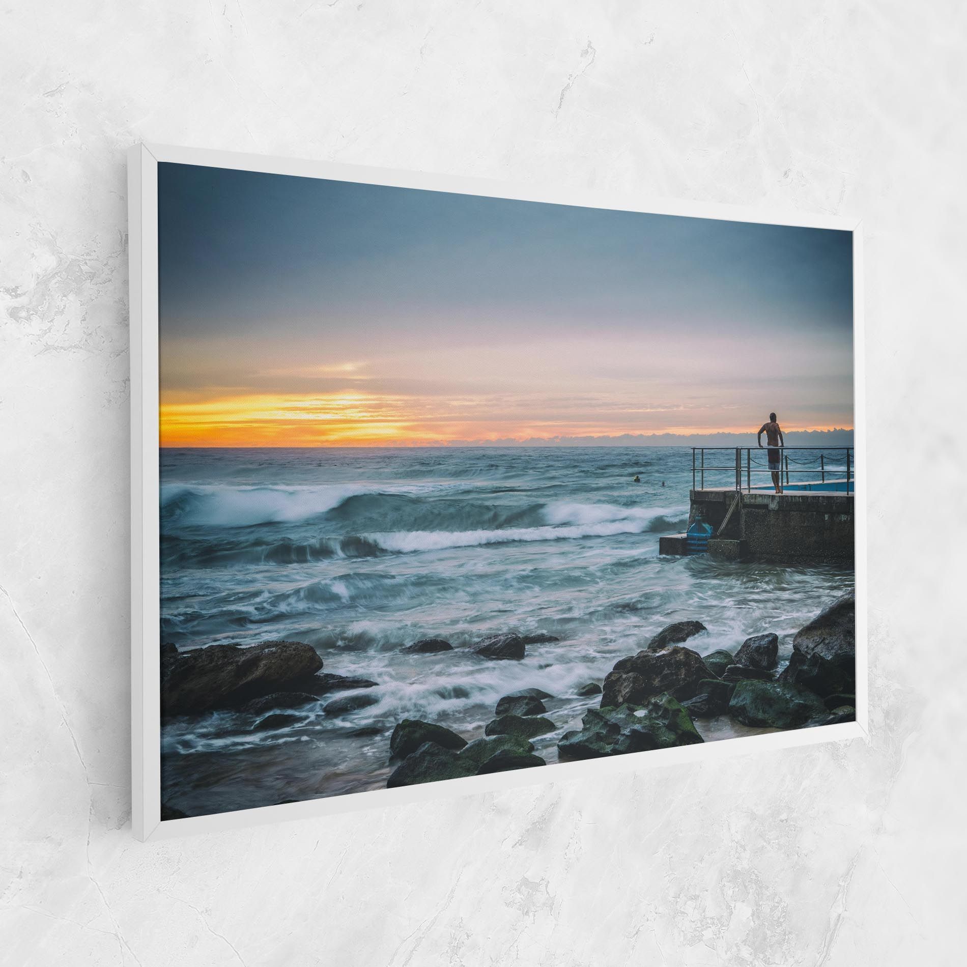 Bondi Beach Sunset mockup 1