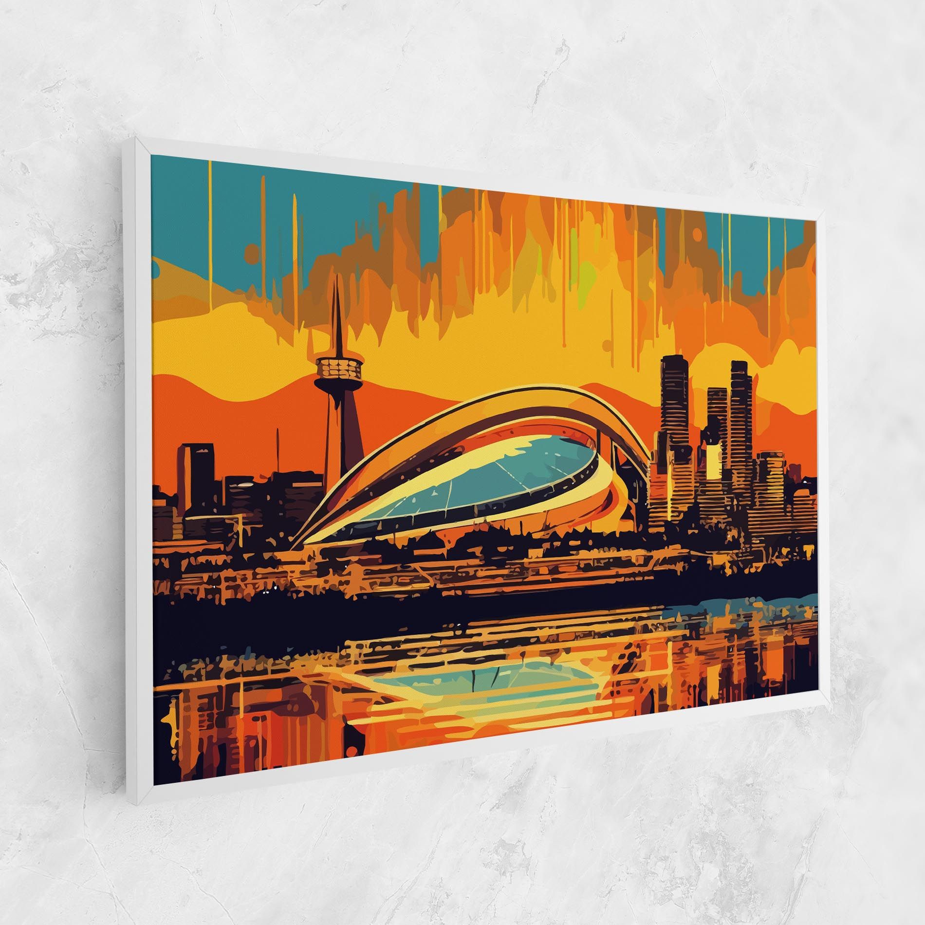 Montreal Skyline mockup 1