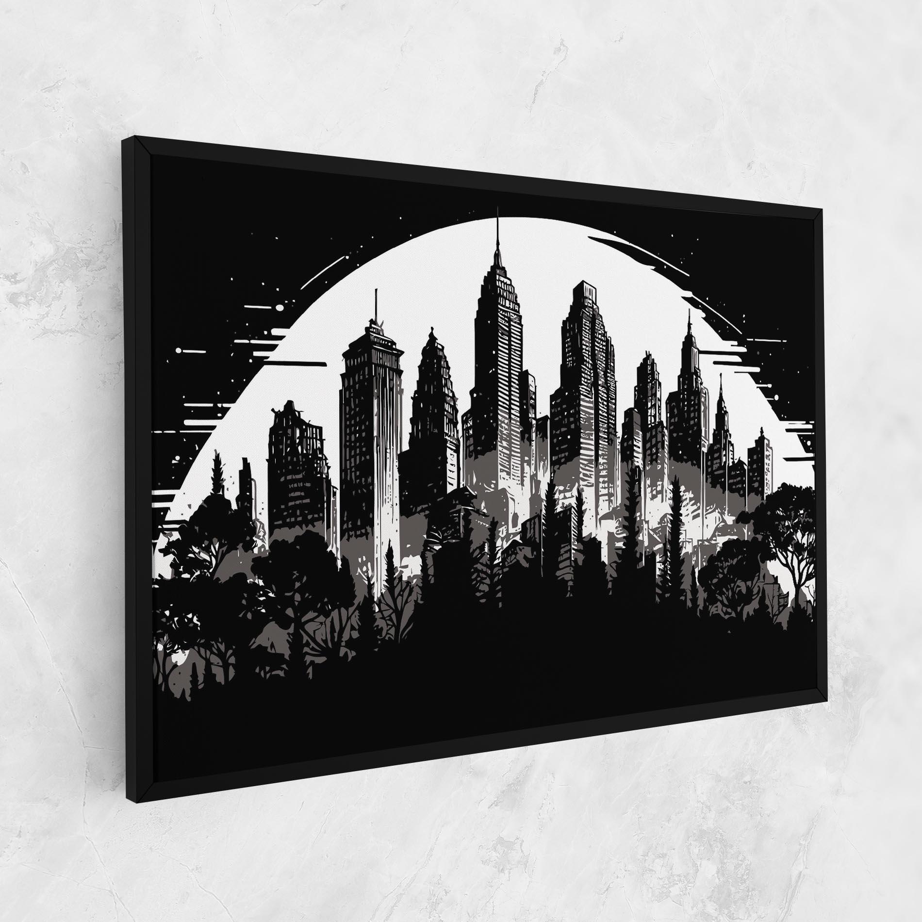 Tablou Canvas Australia Moon mockup 1