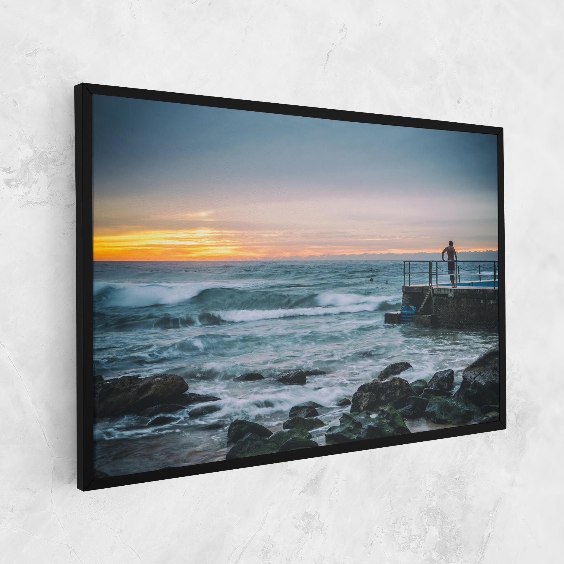 Bondi Beach Sunset mockup 1