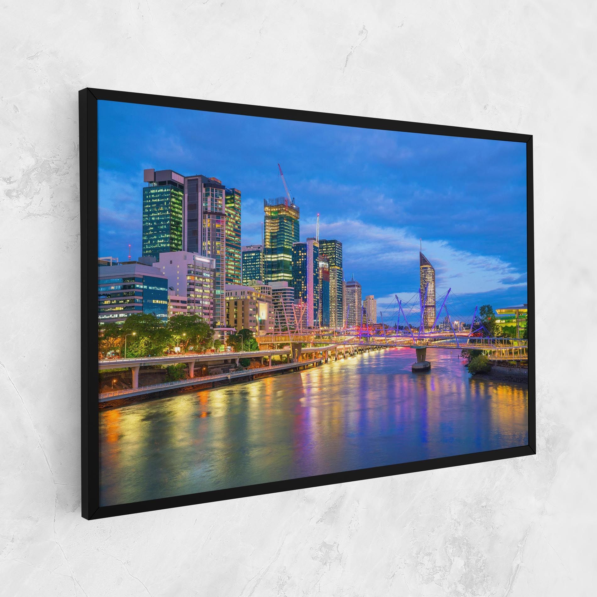 Brisbane Skyline View mockup 1